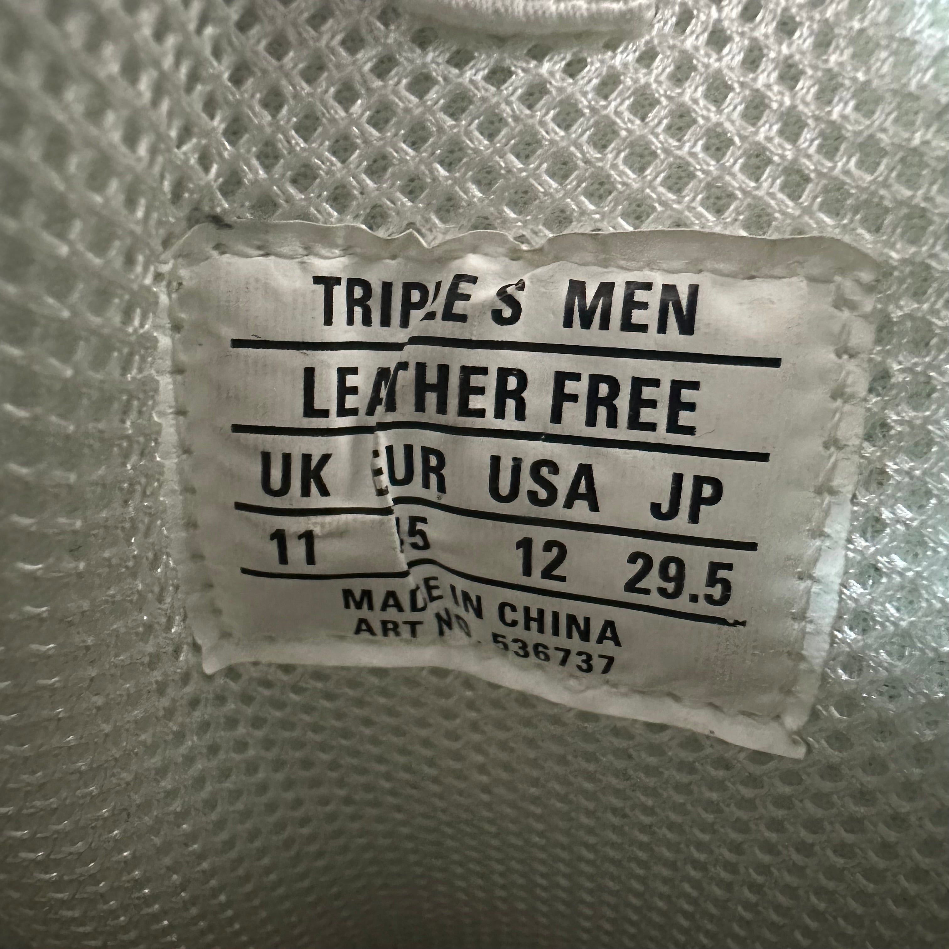 Balenciaga Balenciaga Triple S Spellout White Black Pink Sneaker Sz 12 Size US 12 / EU 45 - 7 Thumbnail