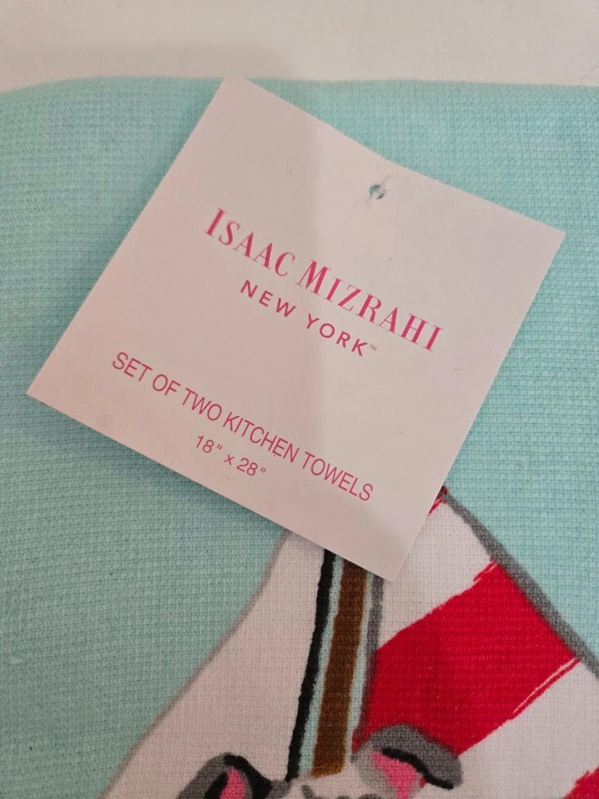 Isaac Mizrahi Isaac Mizrahi Dish Towels Set of 2 Dog Kitchen NWT Size ONE SIZE - 2 Thumbnail