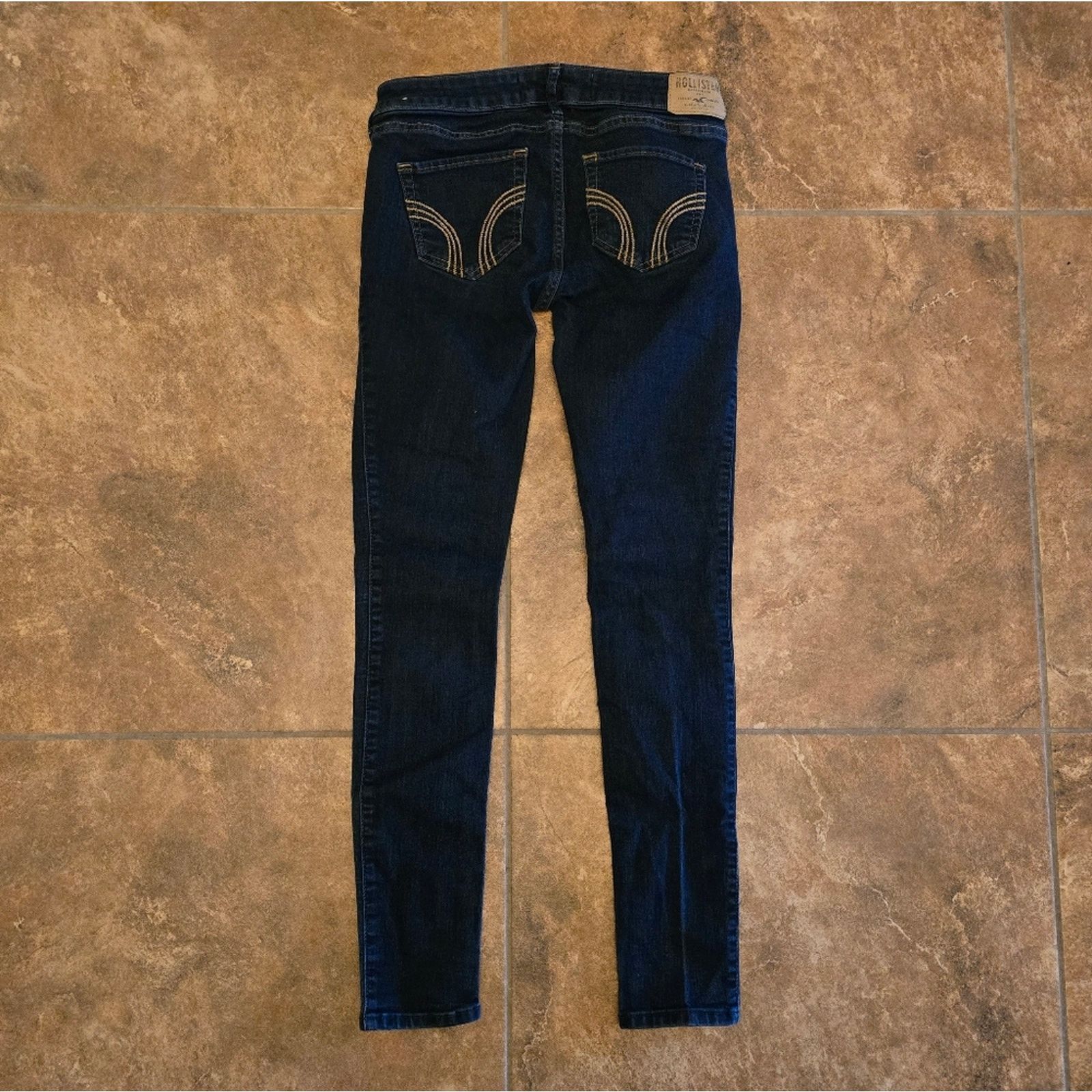 Hollister Dark Denim | HOLLISTER | Super Skinny Jean Size 25" / US 0 / IT 36 - 2 Thumbnail