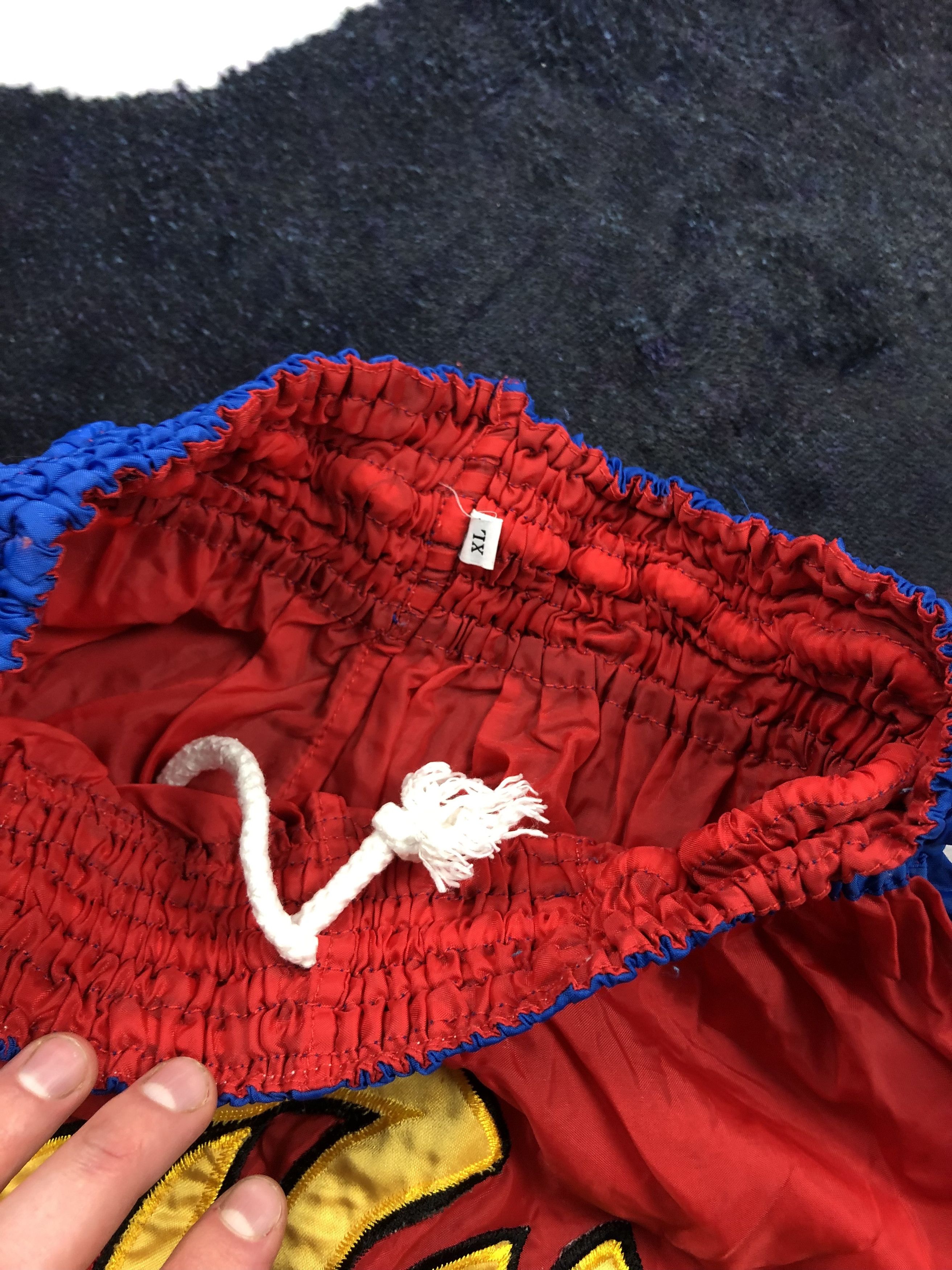 Other MUAI TAI Vintage Big Logo Hype Boxing Sportswear Shorts Size US 32 / EU 48 - 5 Thumbnail