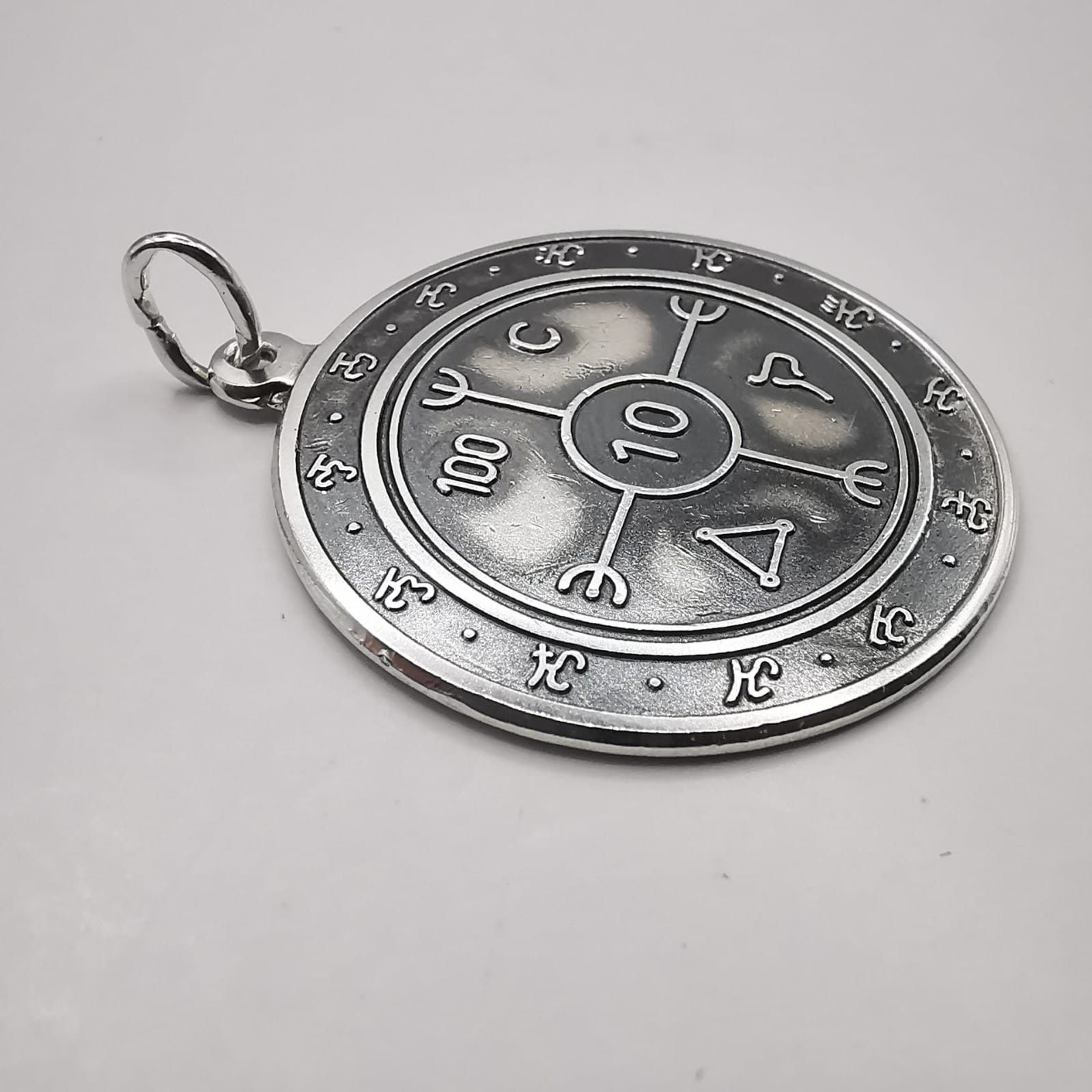 Sterling Silver Vintage pendant "Amulet of Spiritual Power 925 silver 8,46g Size ONE SIZE - 2 Thumbnail