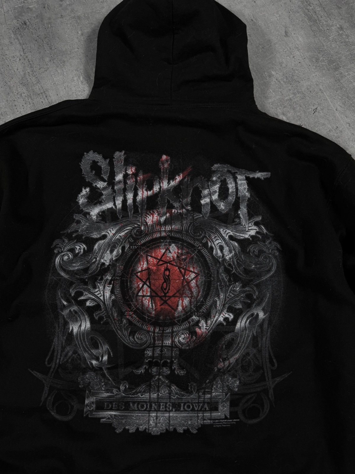 Slipknot Vintage Slipknot hoodie 2013 Des Moines, iowa y2k Size US XXL / EU 58 / 5 - 9 Thumbnail