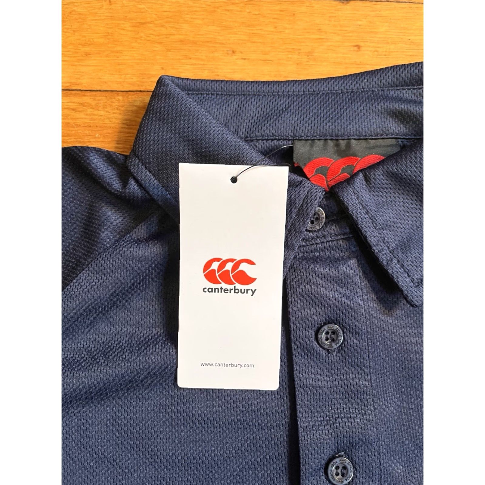 Vintage VINTAGE Canterbury New Zealand Auckland Grammar Sports Polo Mens XXS Blue Rugby Size US XXS / EU 40 - 5 Thumbnail