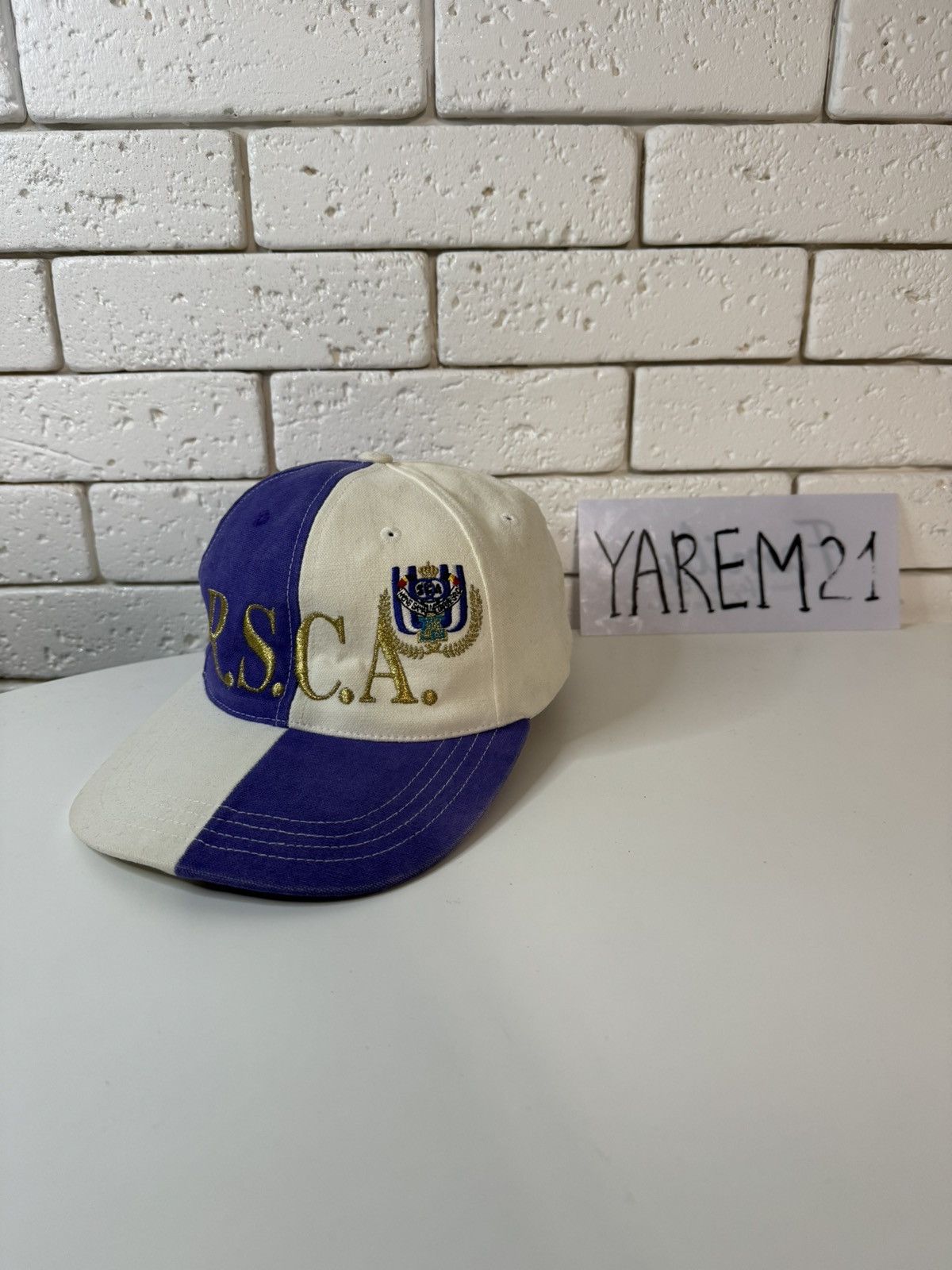 Vintage Adidas Anderlecht vintage cap hat Size ONE SIZE - 1 Thumbnail
