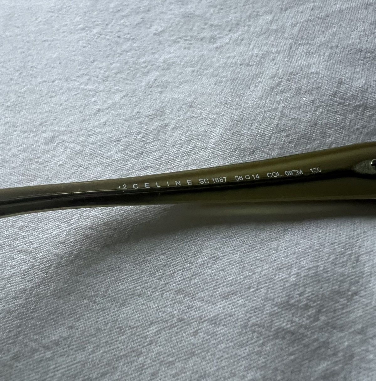 Celine Vintage Celine Sunglasses Size ONE SIZE - 6 Thumbnail