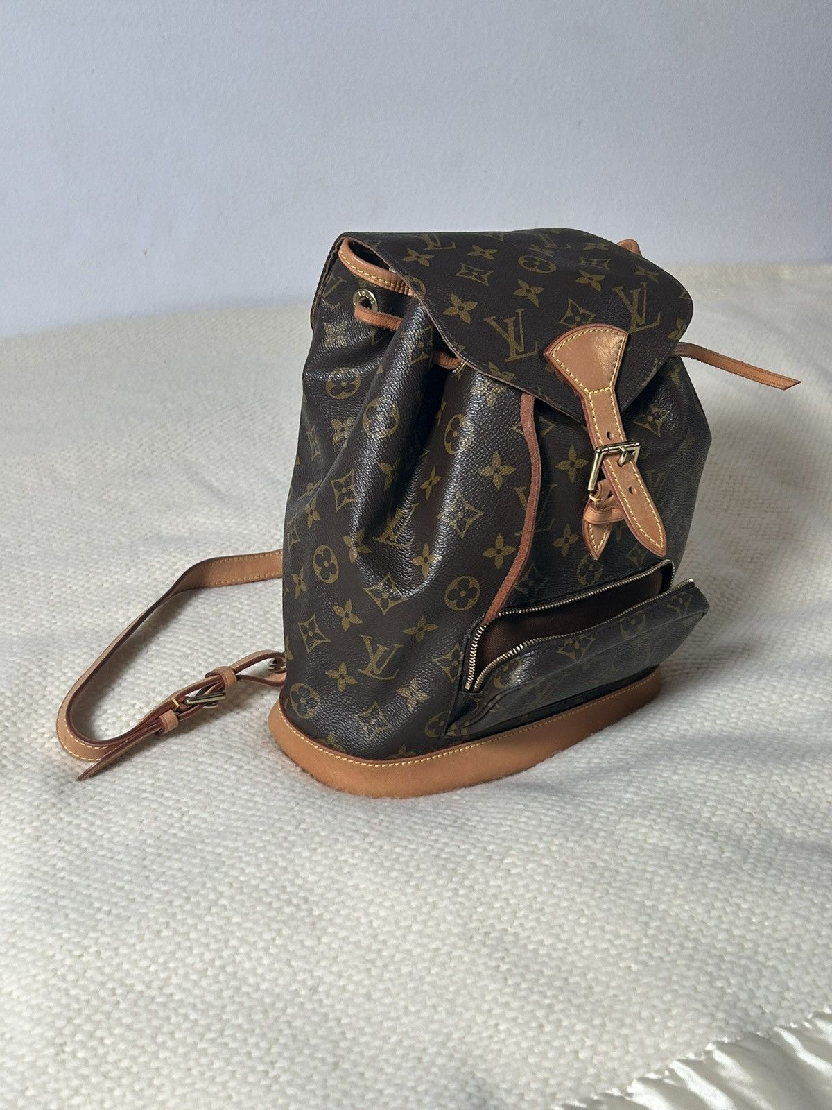 Louis Vuitton Louis Vuitton Montsouris PM Backpack - Vintage 2000s Size ONE SIZE - 2 Thumbnail
