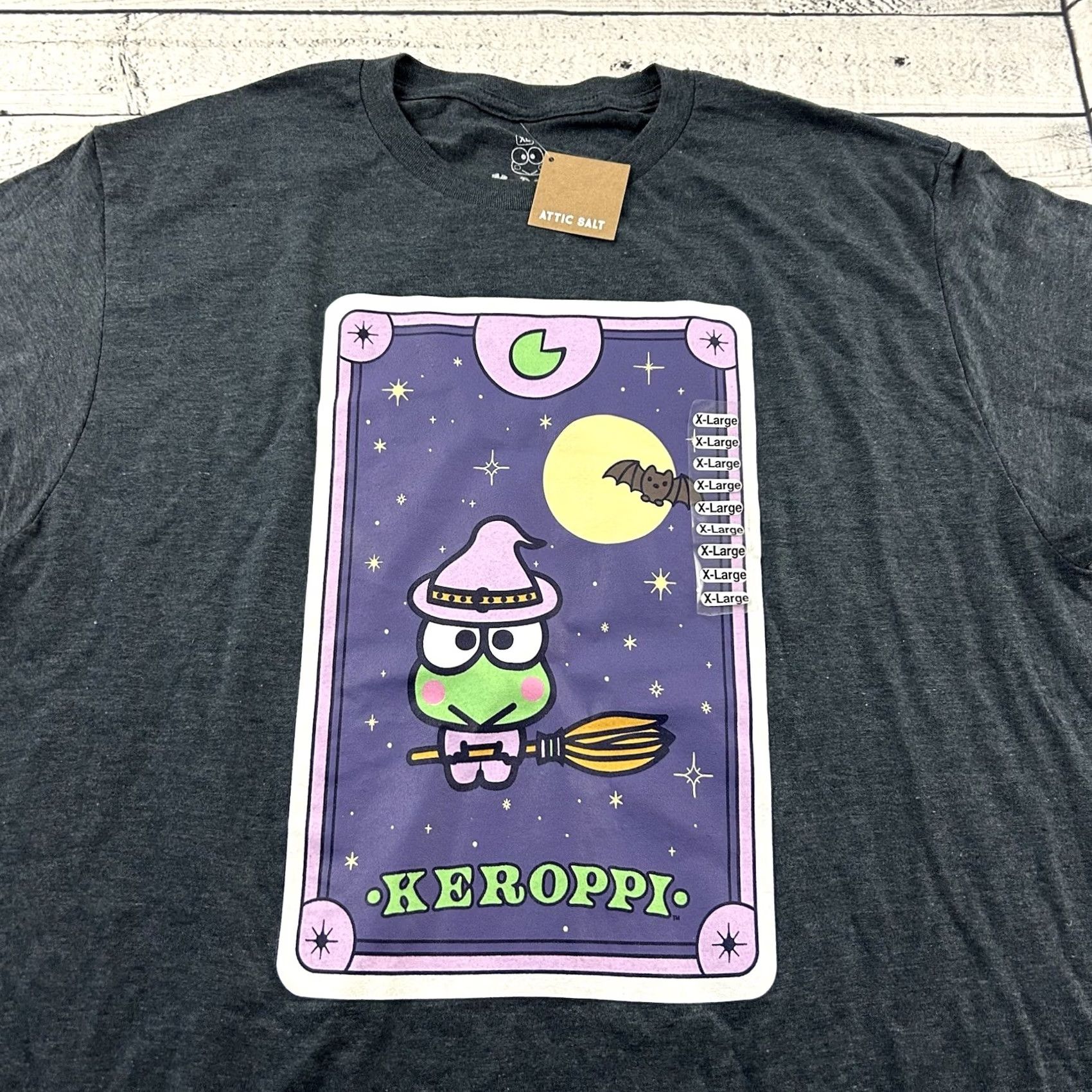 Vintage VINTAGE Keroppi Attic Salt Short Sleeve T Shirt Men XL Blue Sanrio Shirt Mens XL Blue Keroppi Attic Salt T-Shirt Sanrio Men’s XL Blue Size US XL / EU 56 / 4 - 2 Thumbnail