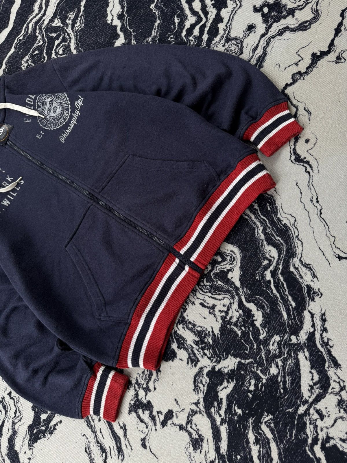 Japanese Brand × Vintage Valcanic 717 st, apt new york ziphoodie Size US M / EU 48-50 / 2 - 3 Thumbnail