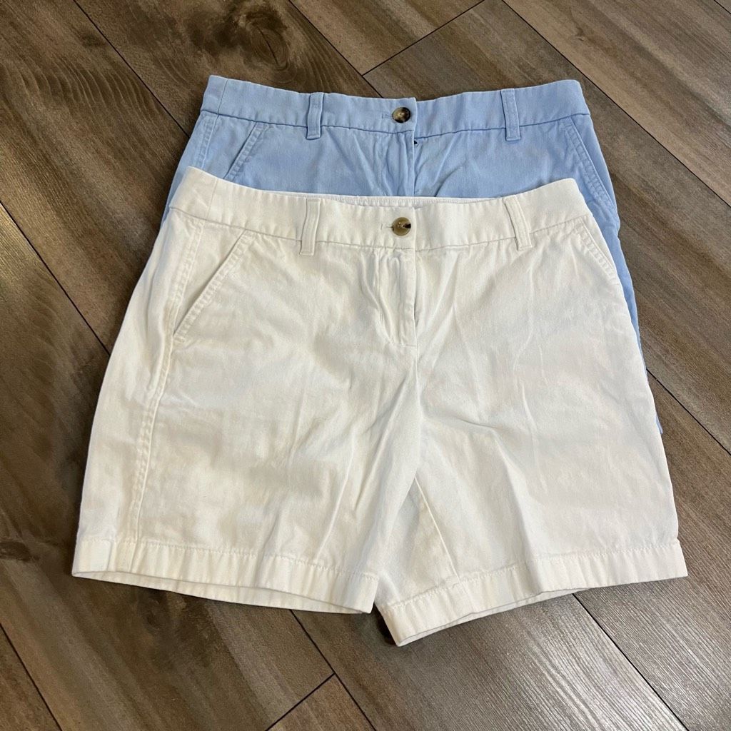 Other Lot of 2 J Crew Chino Casual 6.5” Shorts Women 4 Bin K-27 Size 27" / US 4 / IT 40 - 2 Thumbnail