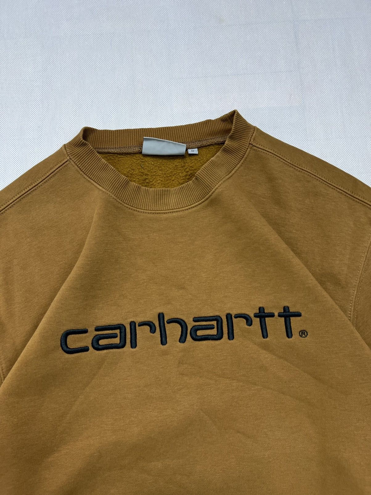 Carhartt Sweatshirt Carhartt spellout big logo great color Size US M / EU 48-50 / 2 - 2 Thumbnail