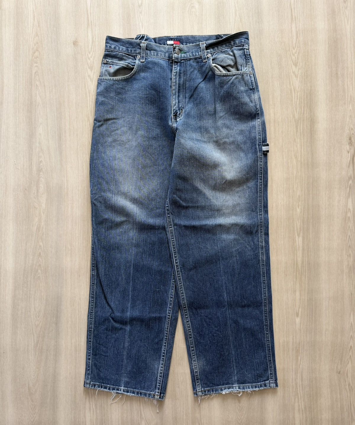 Tommy Hilfiger Vintage Y2K Tommy Hilfiger Carpenter Sz 34 Baggy Skater Size US 34 / EU 50 - 5 Thumbnail