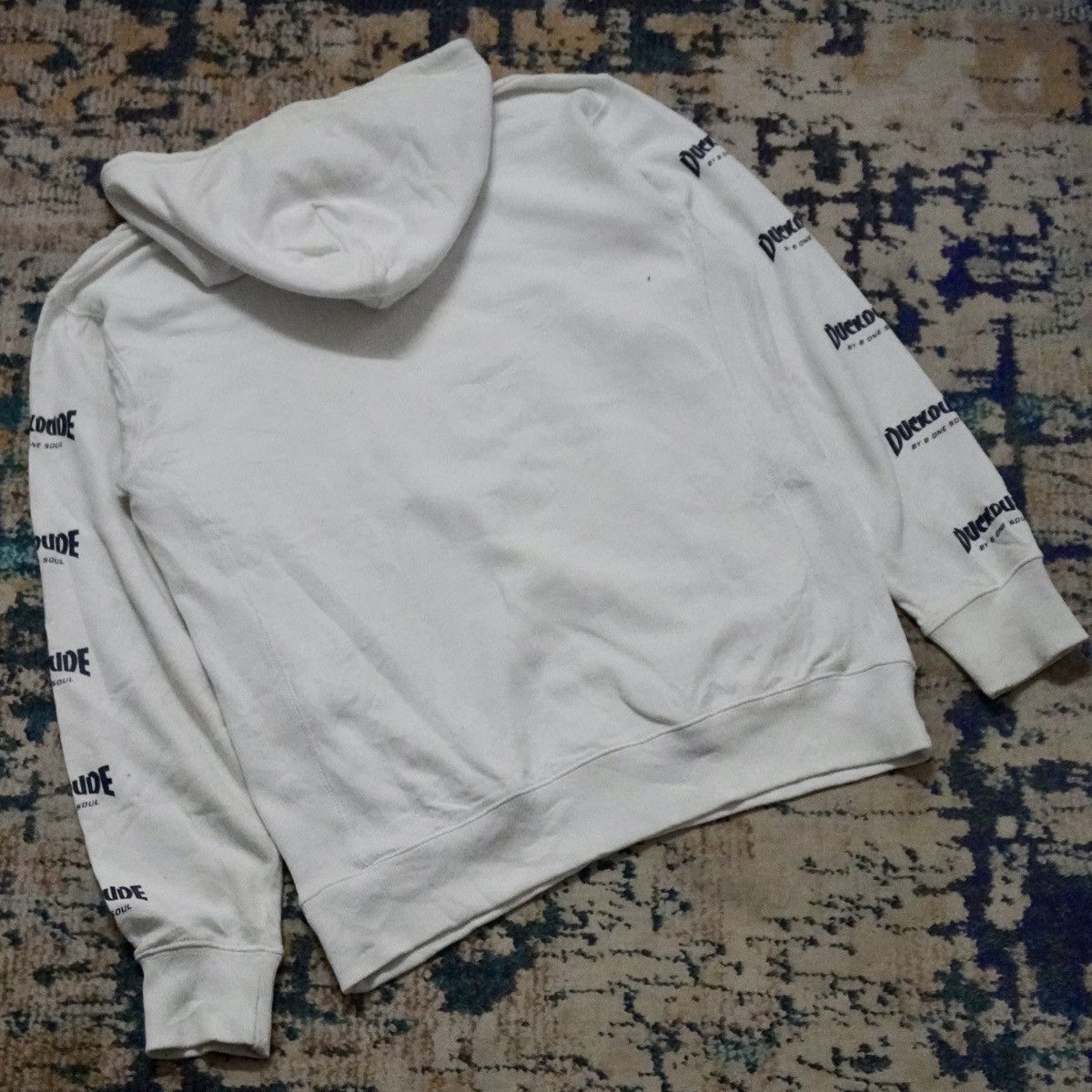 Japanese Brand B one soul duck dude skateboards guy hoodie streetwear Size US L / EU 52-54 / 3 - 3 Thumbnail