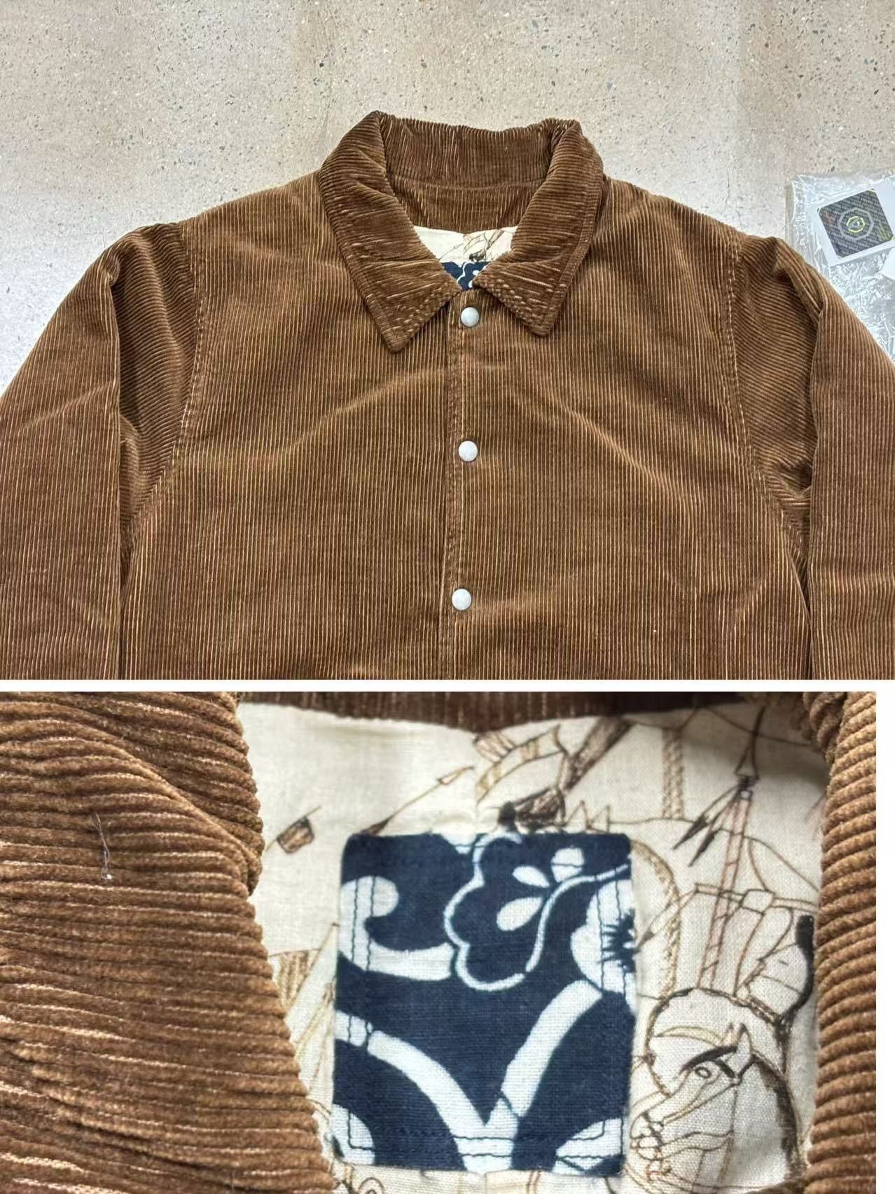 Visvim Visvim ict coach jkt （corduroy）mud overdyed Size US S / EU 44-46 / 1 - 4 Thumbnail