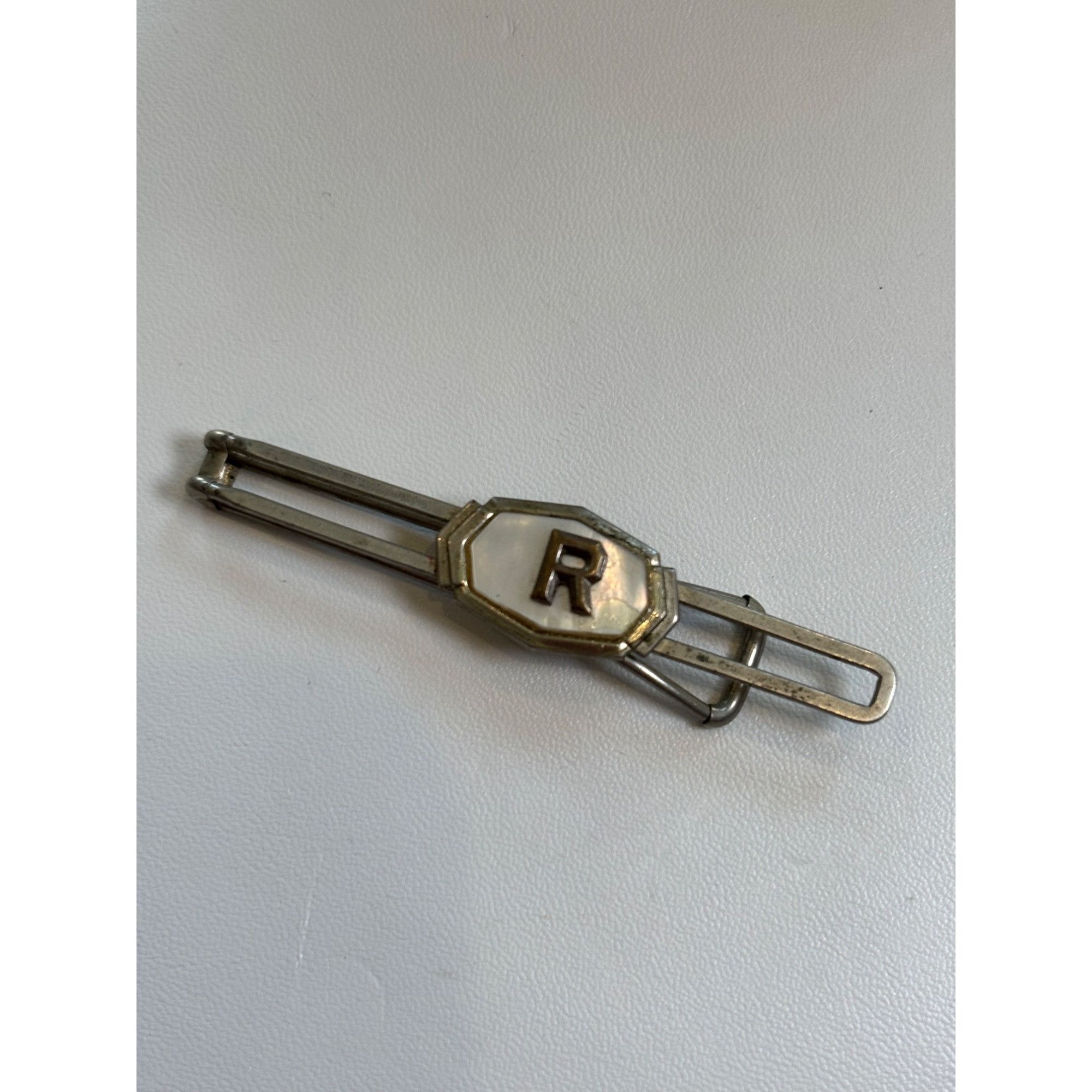 Other Vintage Tie Clip With Monogram R Size ONE SIZE - 3 Thumbnail