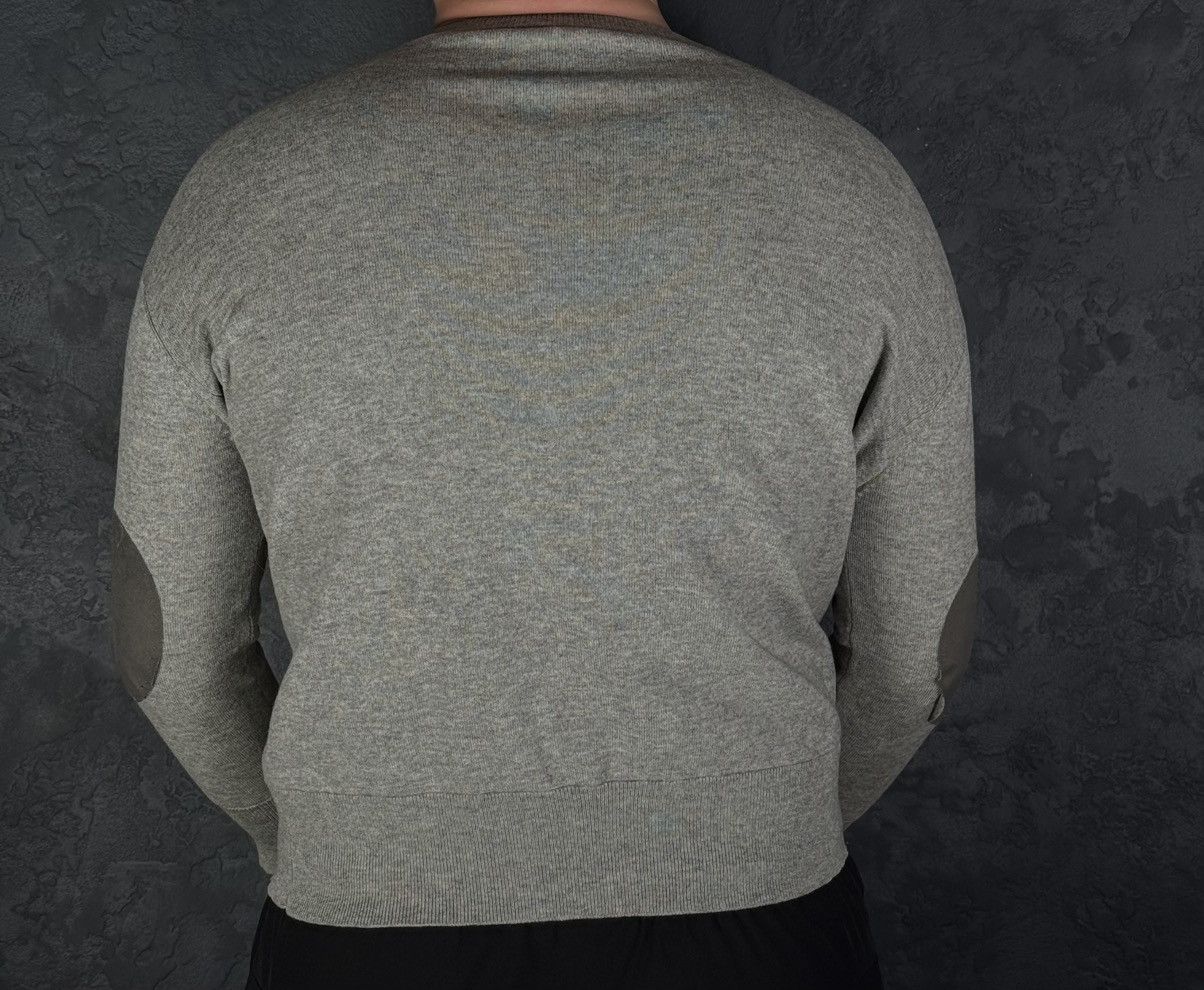 Brunello Cucinelli BRUNELLO CUCINELLI Cashmere Elbow Patch Sweater Size US M / EU 48-50 / 2 - 3 Thumbnail