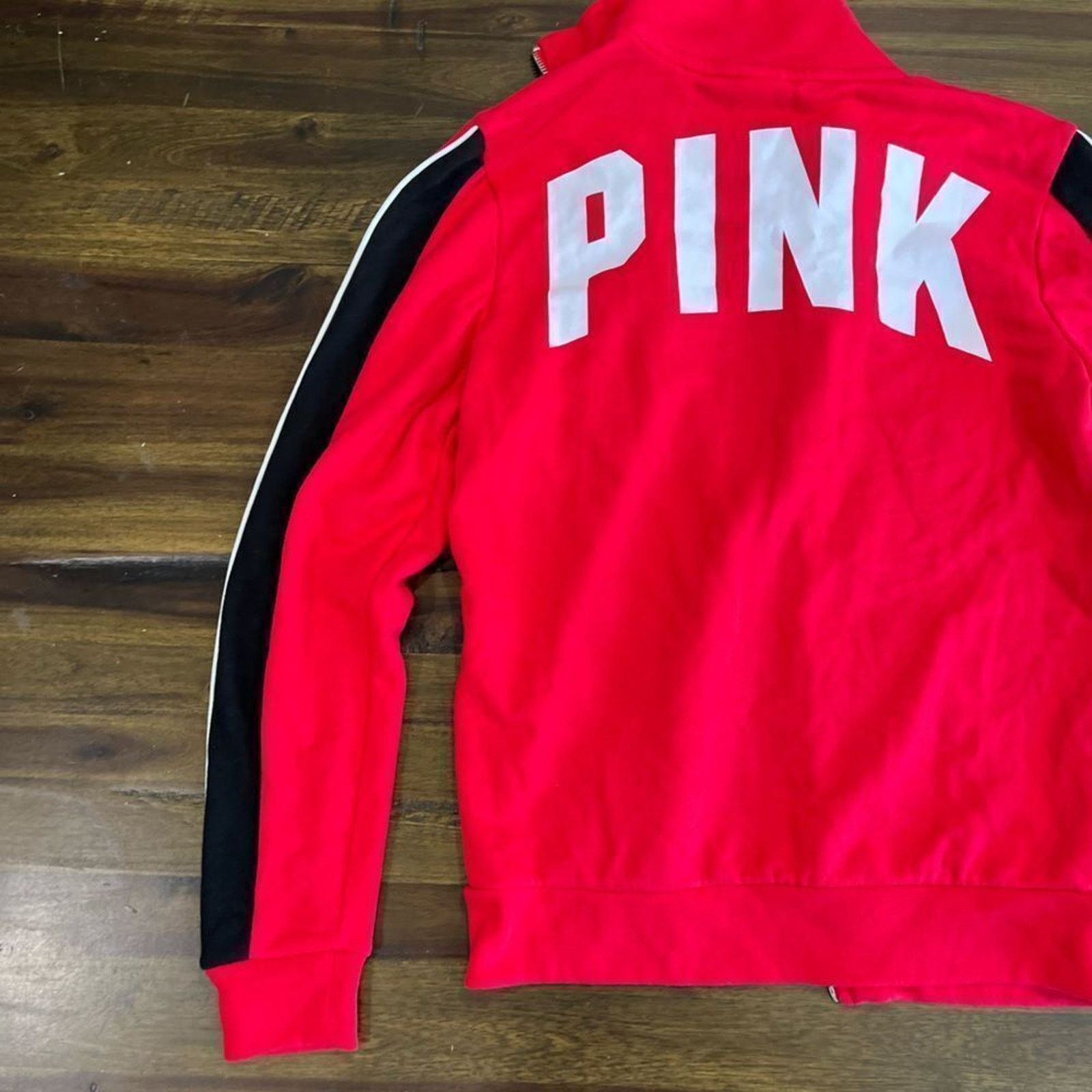 Vintage NWOT PINK Victoria’s Secret Full Zip Track Jacket Size US S / EU 44-46 / 1 - 9 Thumbnail