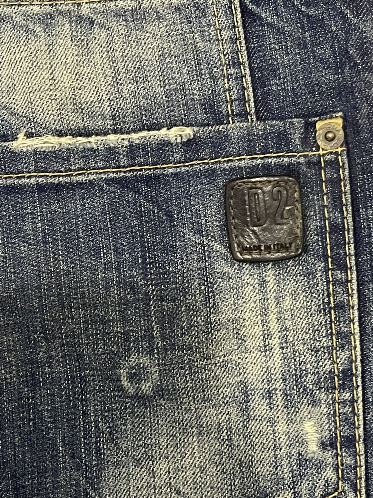 Dsquared2 DSQUARED2 Denim Blue Men's Slim Skinny Jeans Size US 30 / EU 46 - 7 Thumbnail