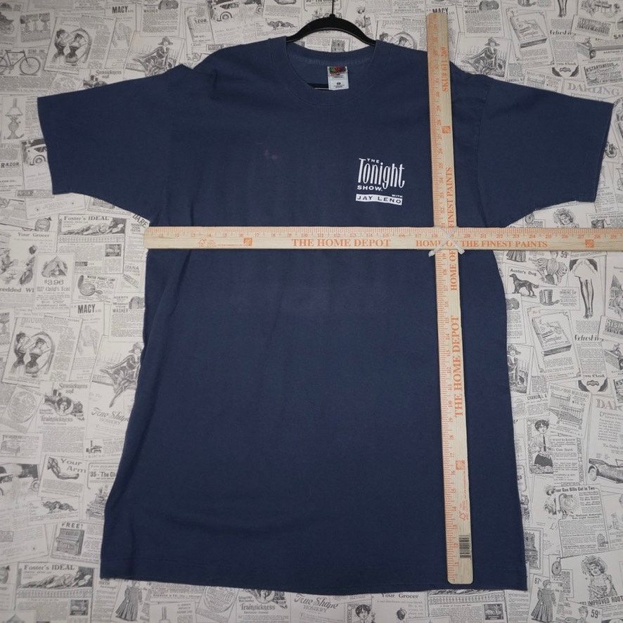 Vintage XXL - Vintage Y2K the Tonight Show with Jay Leno 90s t-shirt Size US XXL / EU 58 / 5 - 5 Thumbnail