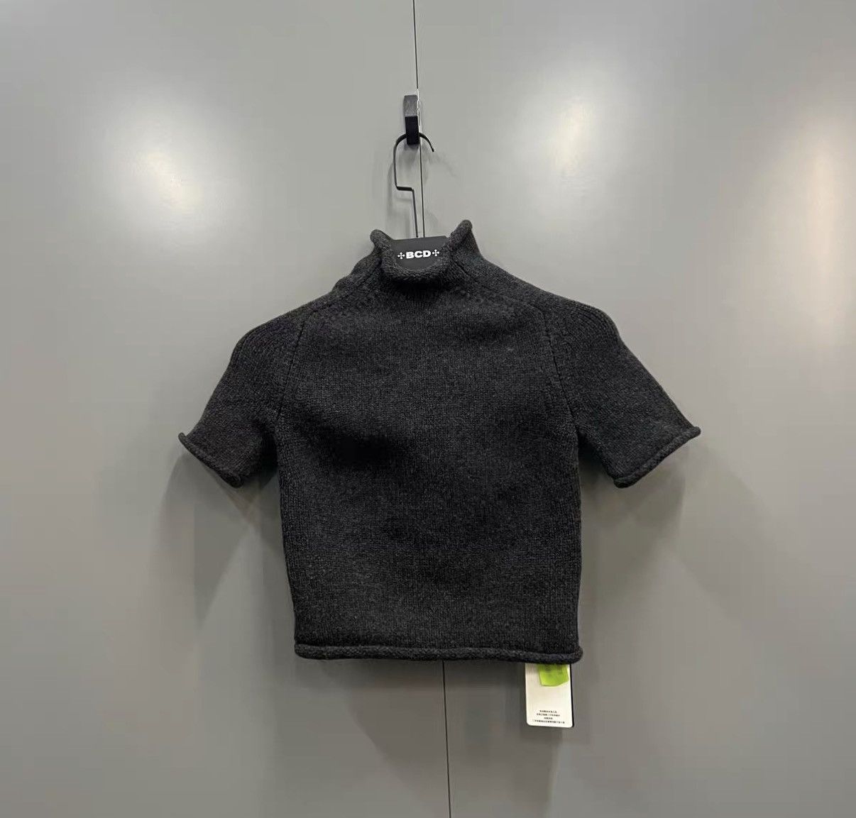 Alexander Wang Alexander Wang Charcoal Grey Turtleneck Knit Sweater J41 Size S / US 4 / IT 40 - 1 Thumbnail