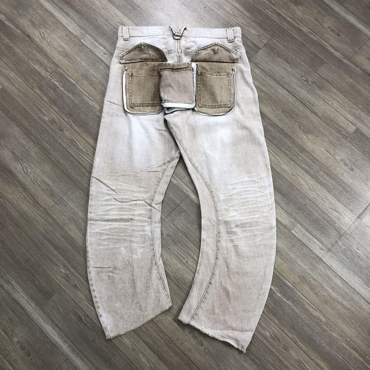 PPFM Vintage PPFM J Cut Off Distressed Punk Lgb Style Pants Y2K Size US 32 / EU 48 - 16 Thumbnail