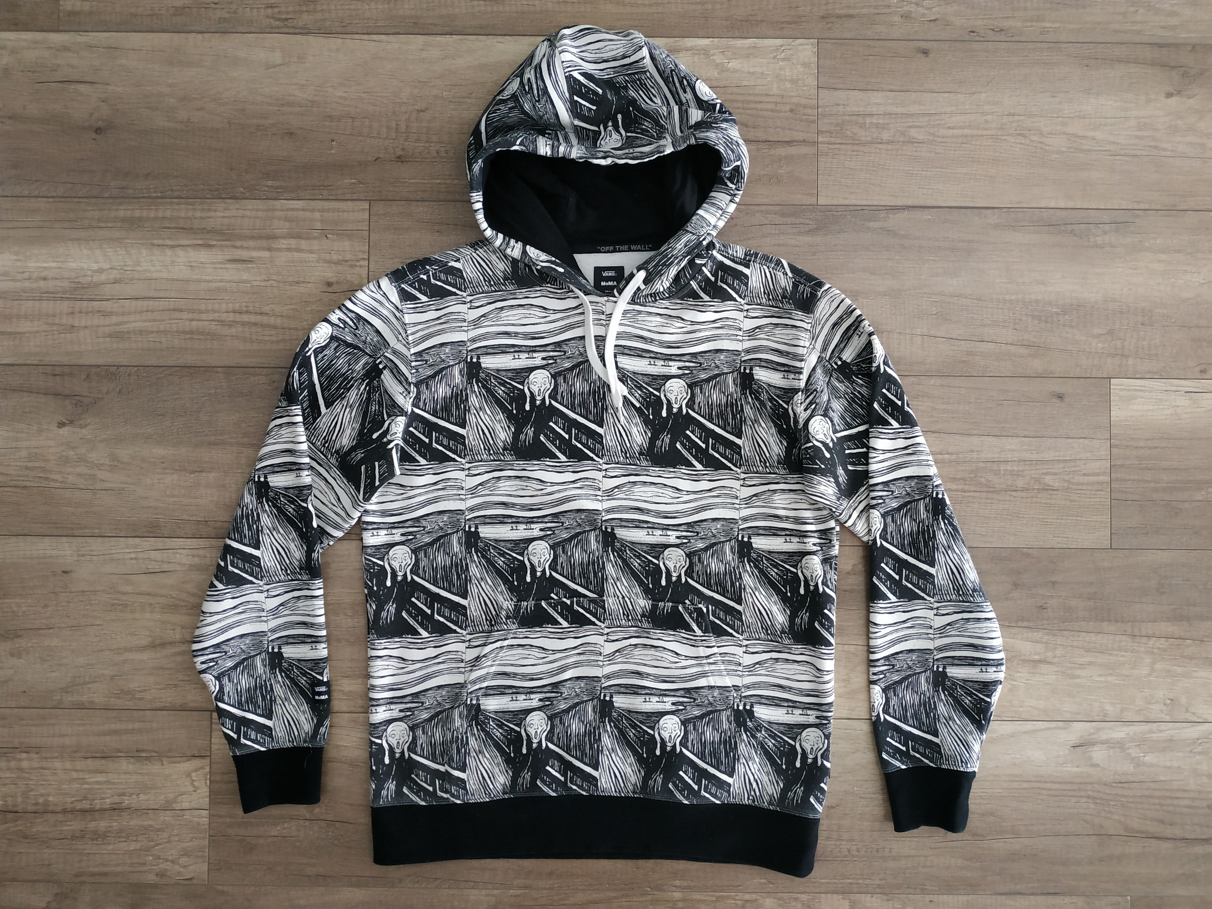 Vans Vans x MoMA Munch The Scream Men's Hoodie, s. SMALL, fit. M Size US M / EU 48-50 / 2 - 1 Thumbnail