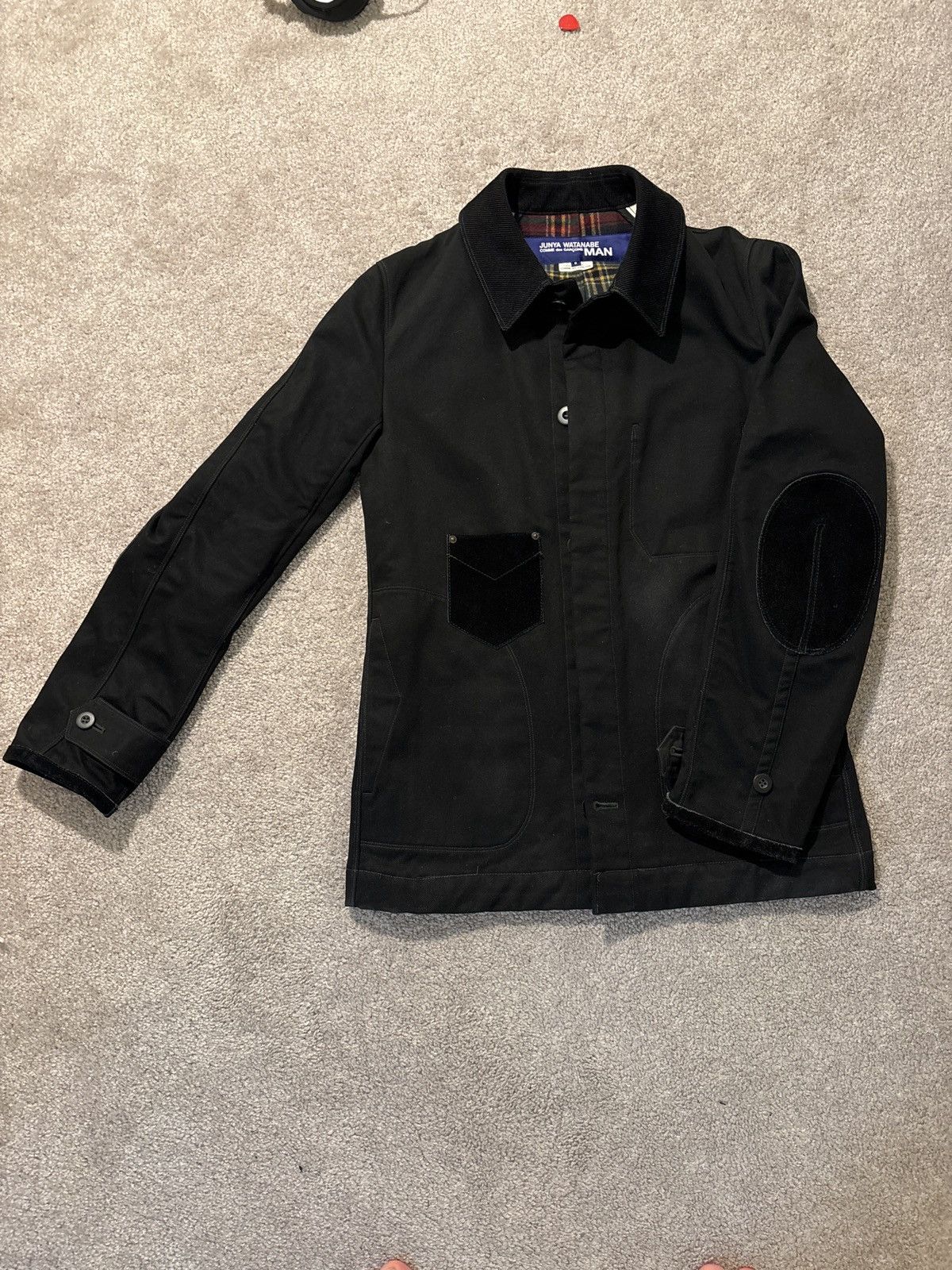 Junya Watanabe JUNYA WATANABE AW2012 Cotton and Wool Jacket Size US S / EU 44-46 / 1 - 1 Thumbnail