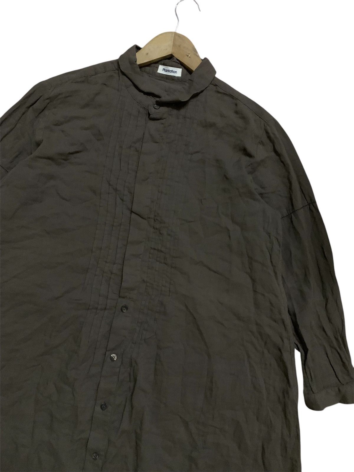 Issey Miyake × Japanese Brand Vtg Issey Miyake Plantation Button shirt Size M / US 6-8 / IT 42-44 - 3 Thumbnail