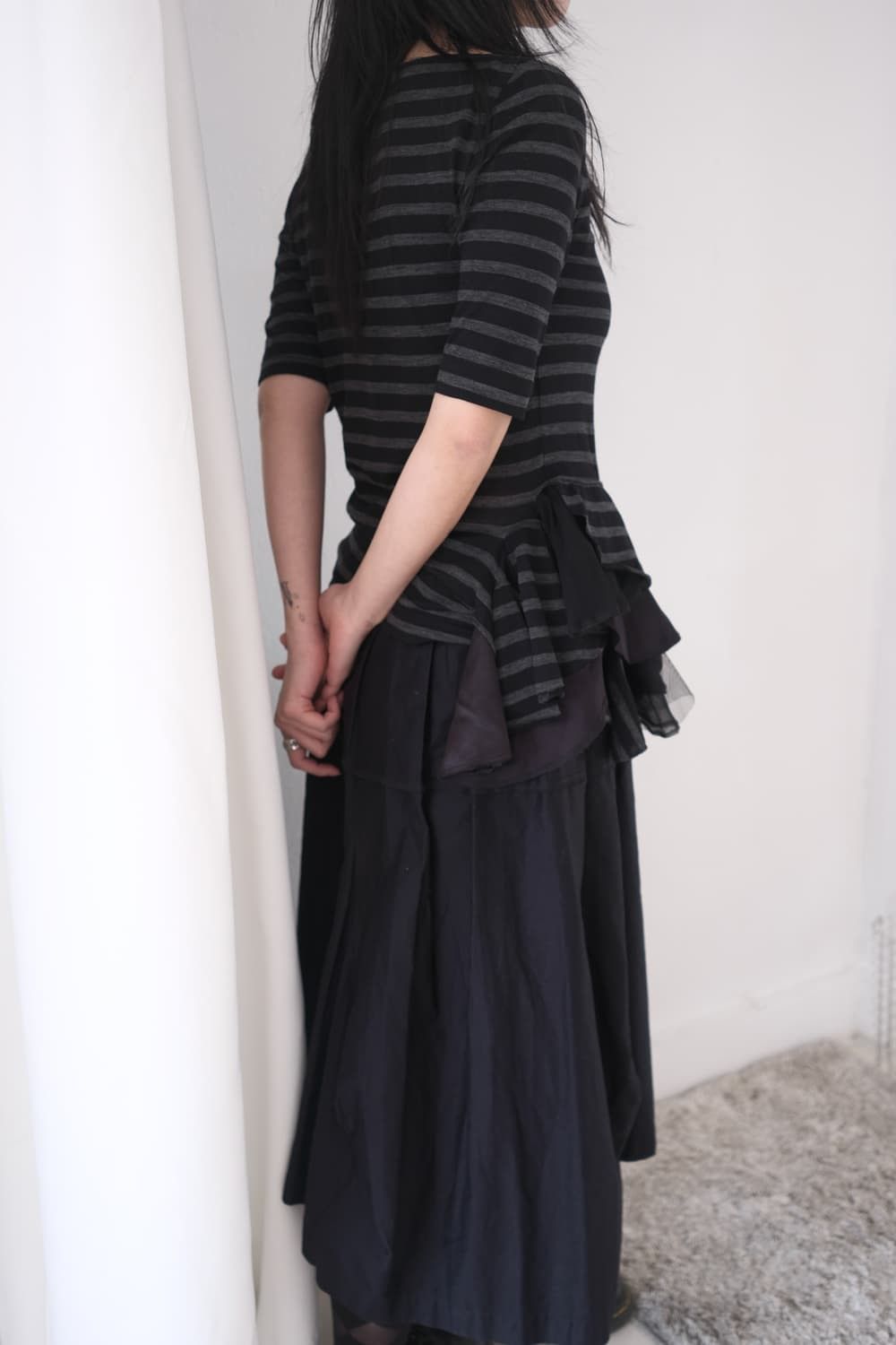 Sacai 2008 sacai FRILL DOCKING BOATNECK Size M / US 6-8 / IT 42-44 - 9 Thumbnail