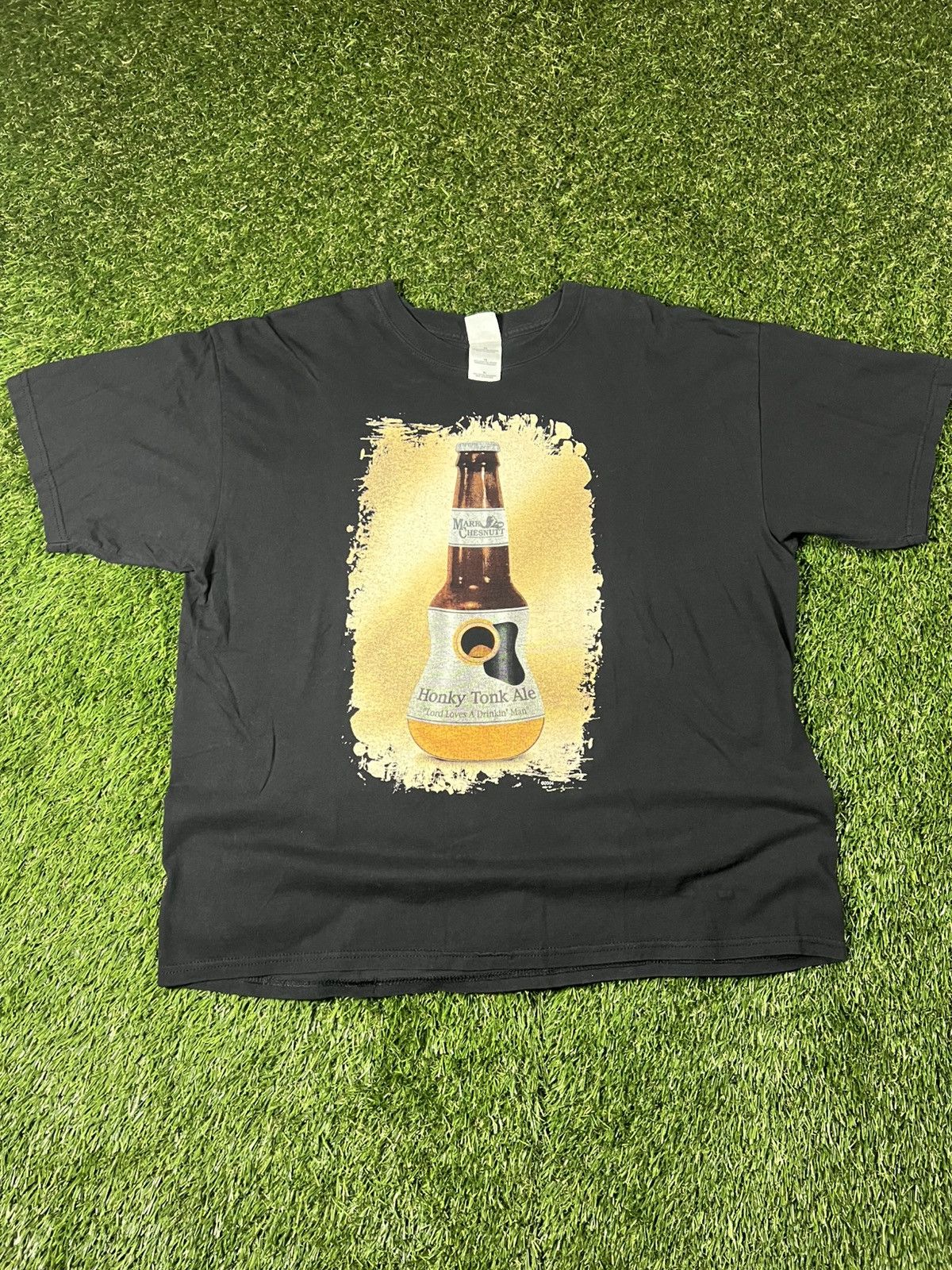 Band Tees Vintage Y2k Honky Tonk Ale Country Guitar Band Beer Tee Size US XL / EU 56 / 4 - 1 Thumbnail