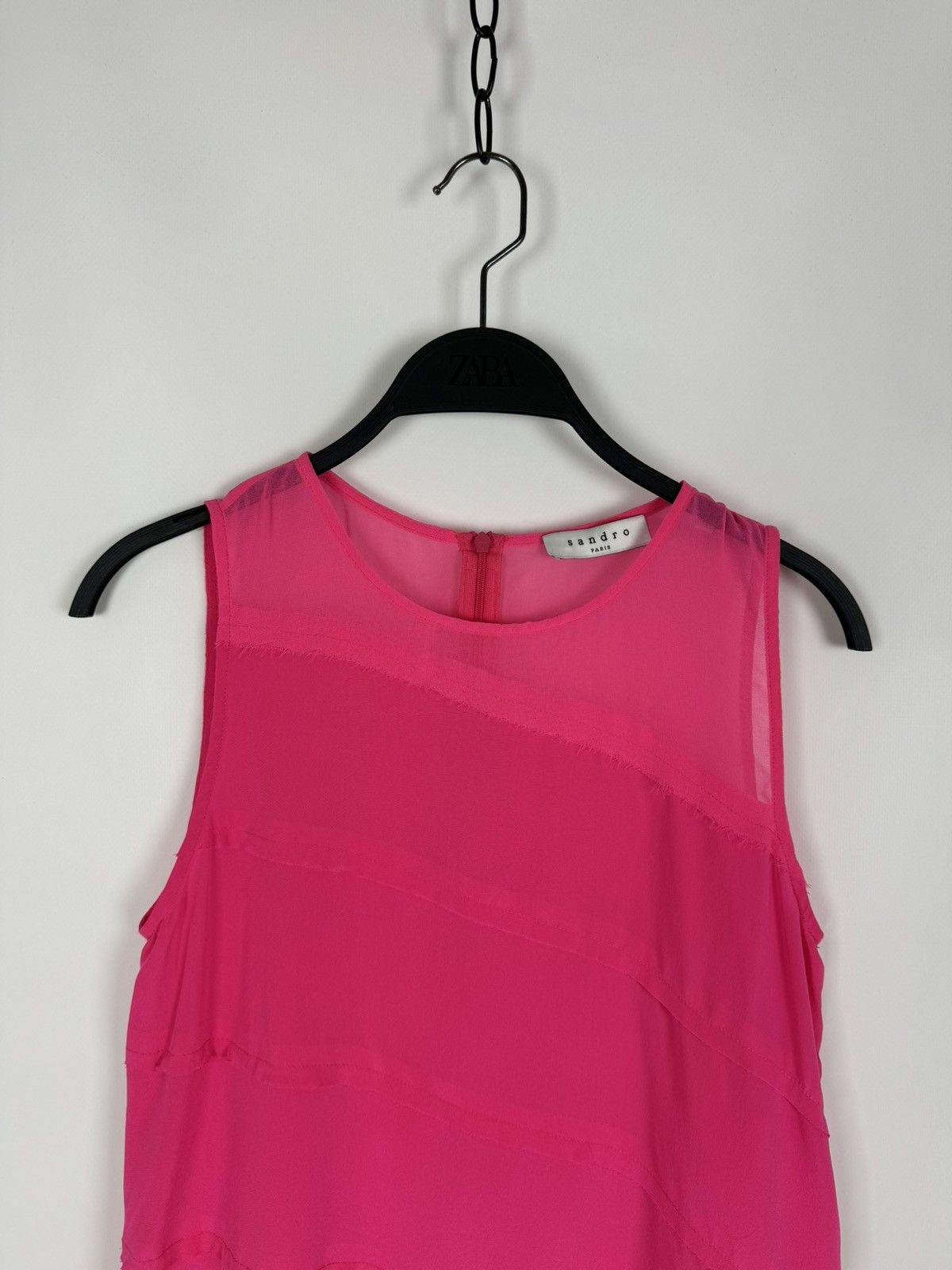 Sandro Sandro Paris Pink Tank Top Size S / US 4 / IT 40 - 3 Thumbnail