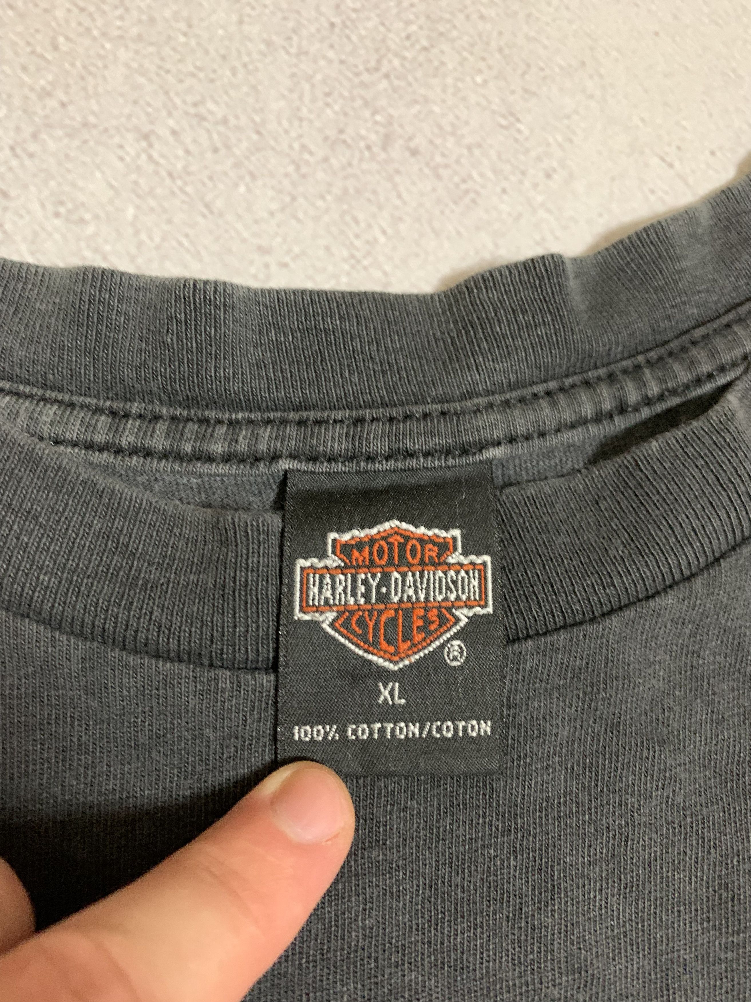 Harley Davidson × Vintage Vintage Harley Davidson T Shirt Santa Fe 2000 Distressed 90s Size US XL / EU 56 / 4 - 12 Thumbnail