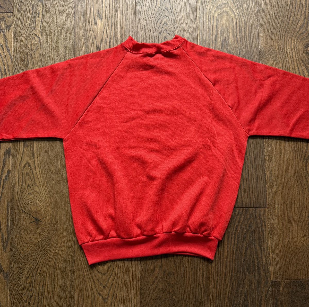 Vintage Vintage God Don't Make No Junk Raglan Crewneck Sweatshirt Size US XL / EU 56 / 4 - 7 Thumbnail
