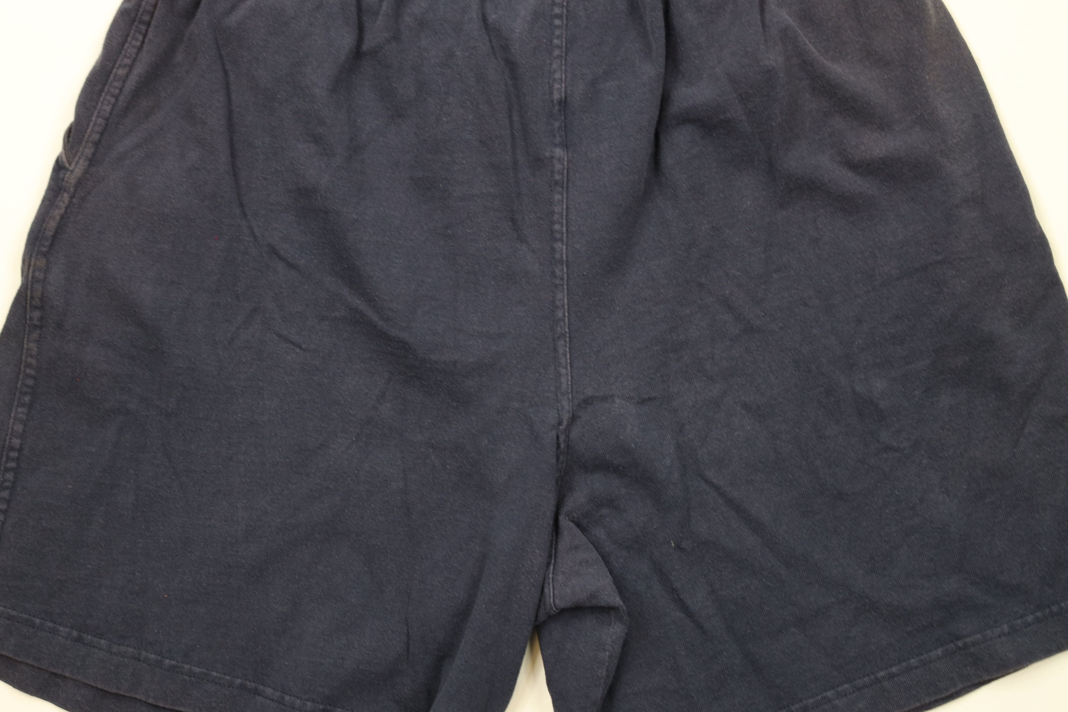 Vintage Vintage 90s Streetwear Faded Above Knee Shorts Blue Cotton Size US 34 / EU 50 - 10 Thumbnail