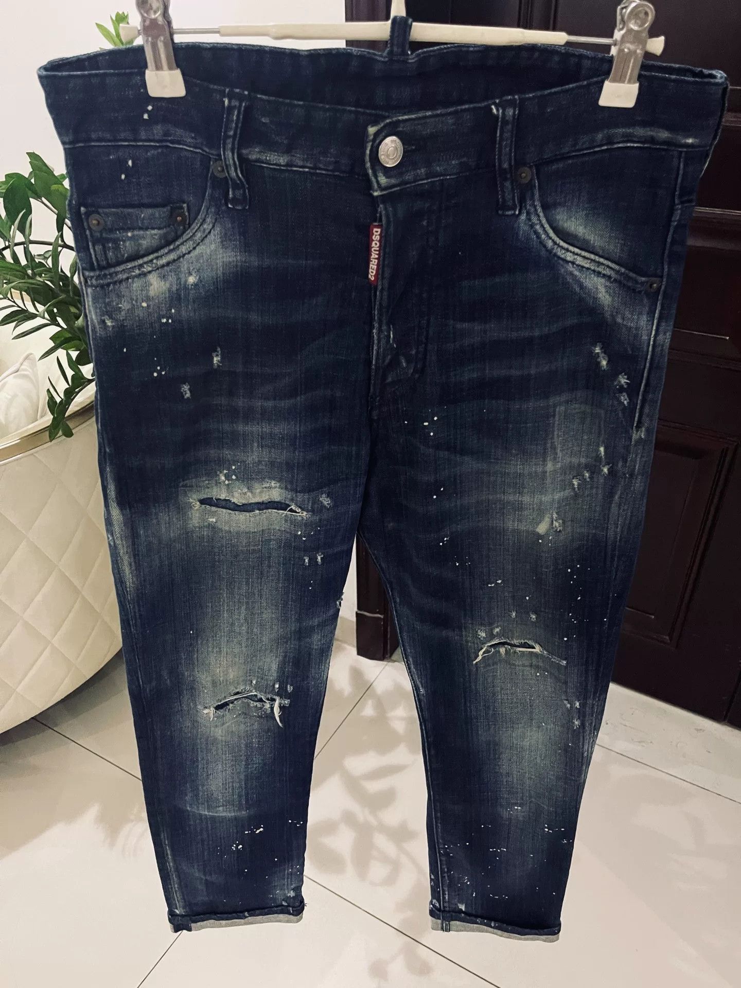 Dsquared2 DSQUARED2 Glam Head Pants for Women Size US 28 / EU 44 - 1 Thumbnail