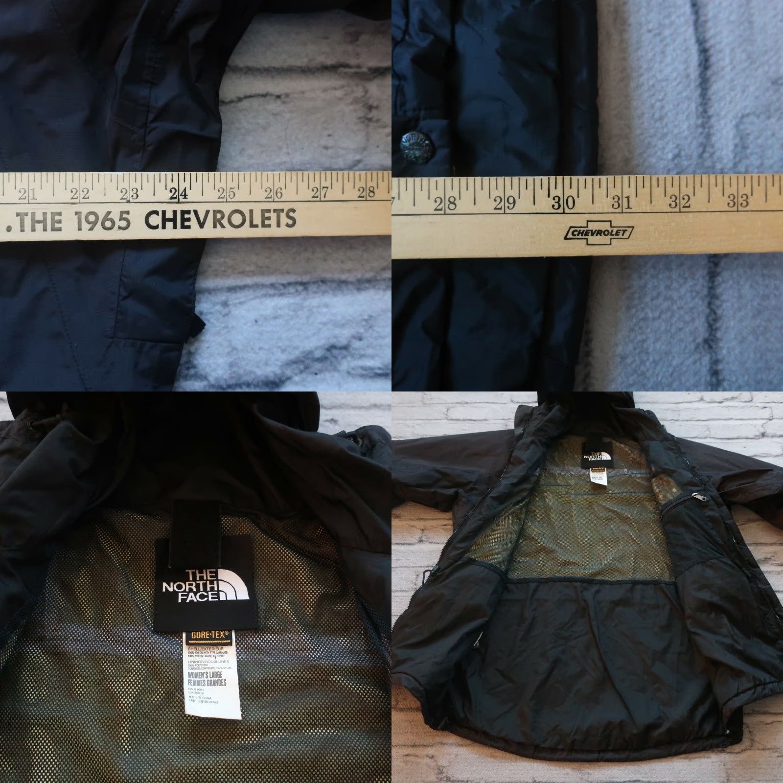 The North Face Vintage North Face Goretex Mountain Light 2 Jacket Womens Large Black Size L / US 10 / IT 46 - 8 Thumbnail