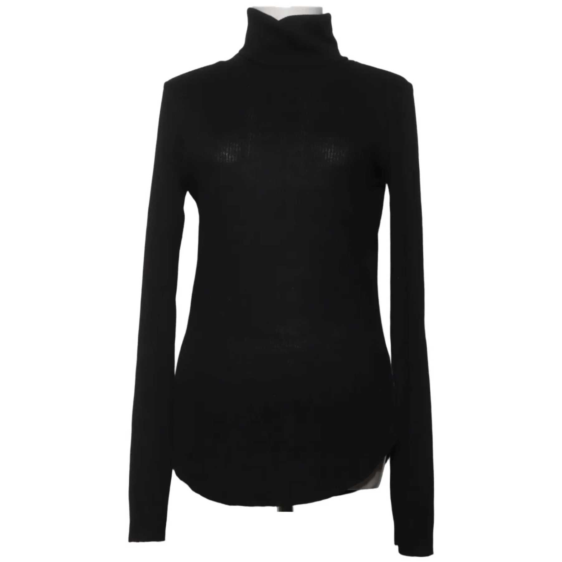 Ovate Ovate Ribbed Turtleneck Sweater Black Size M Size M / US 6-8 / IT 42-44 - 1 Thumbnail