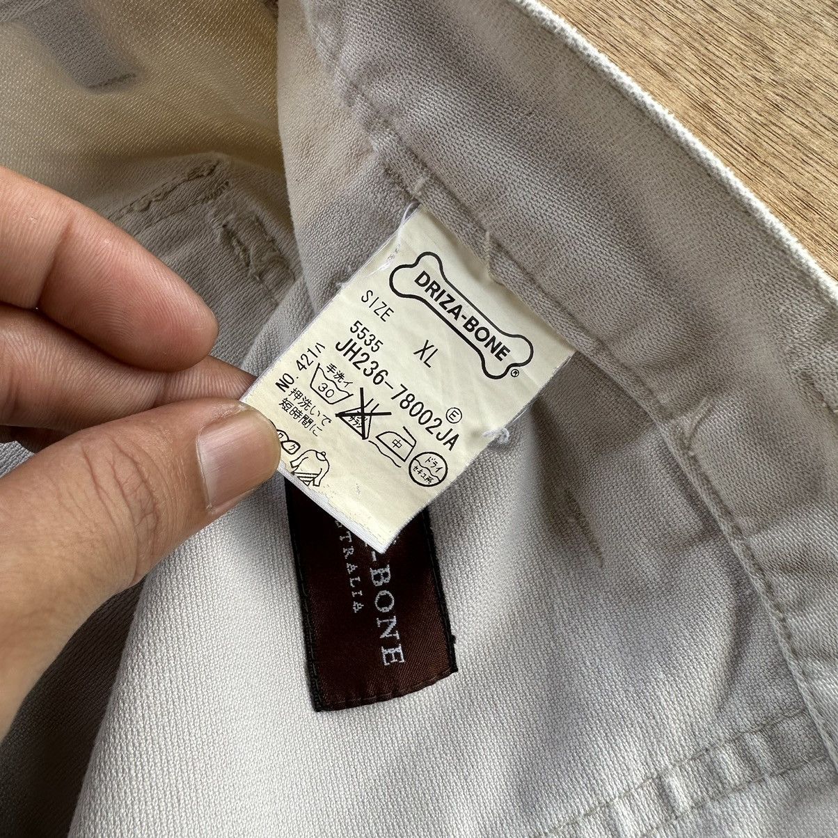 Barbour × Japanese Brand W36 L33🔥Vintage DRIZA-BONE Trousers CinchBack Made in Japan Size US 36 / EU 52 - 9 Thumbnail