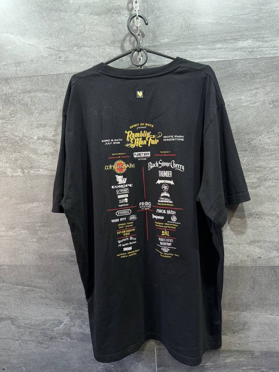 Band Tees Ramblin' Man Fair Mote Park 2016 T-Shirt Size 3XL Size US XXL / EU 58 / 5 - 11 Thumbnail