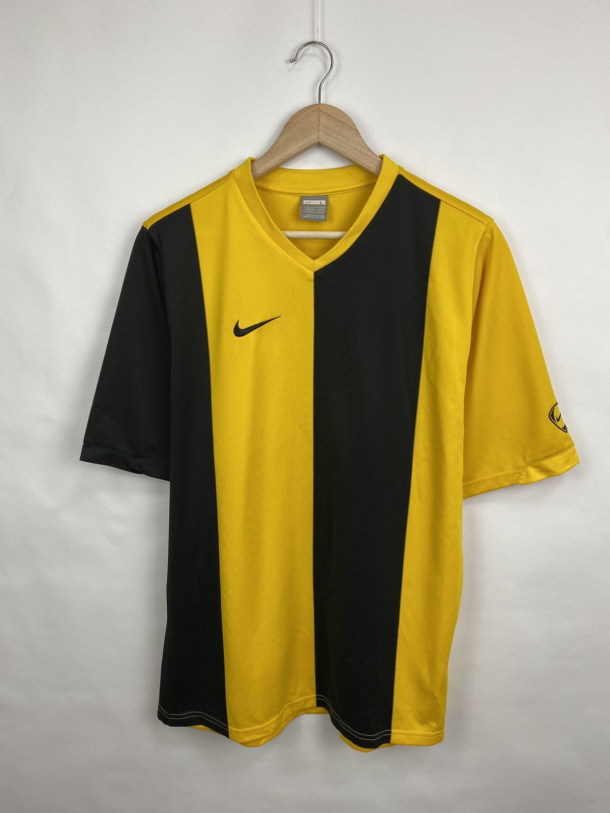 Nike 🇺🇸 Vintage 90s Nike Total Ninety T-Shirt Y2K Rare Retro Hype Size US L / EU 52-54 / 3 - 3 Thumbnail