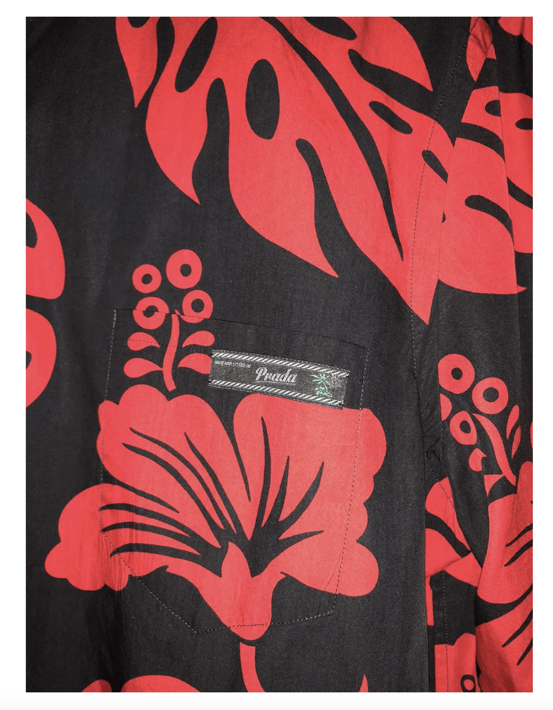 Prada SS14 Hawaiian Shirt (size 39)