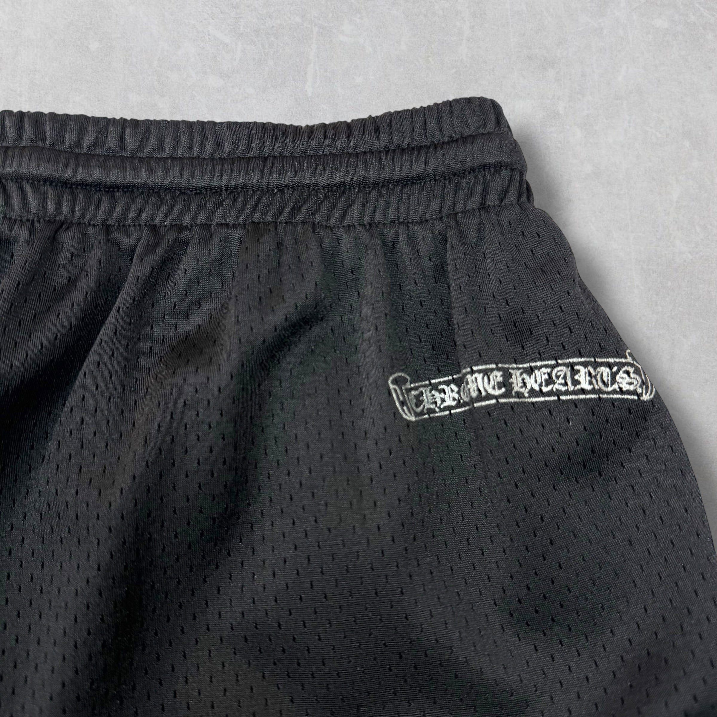 Chrome Hearts Chrome Hearts Black Mesh Warm Up Shorts L Size US 36 / EU 52 - 3 Thumbnail