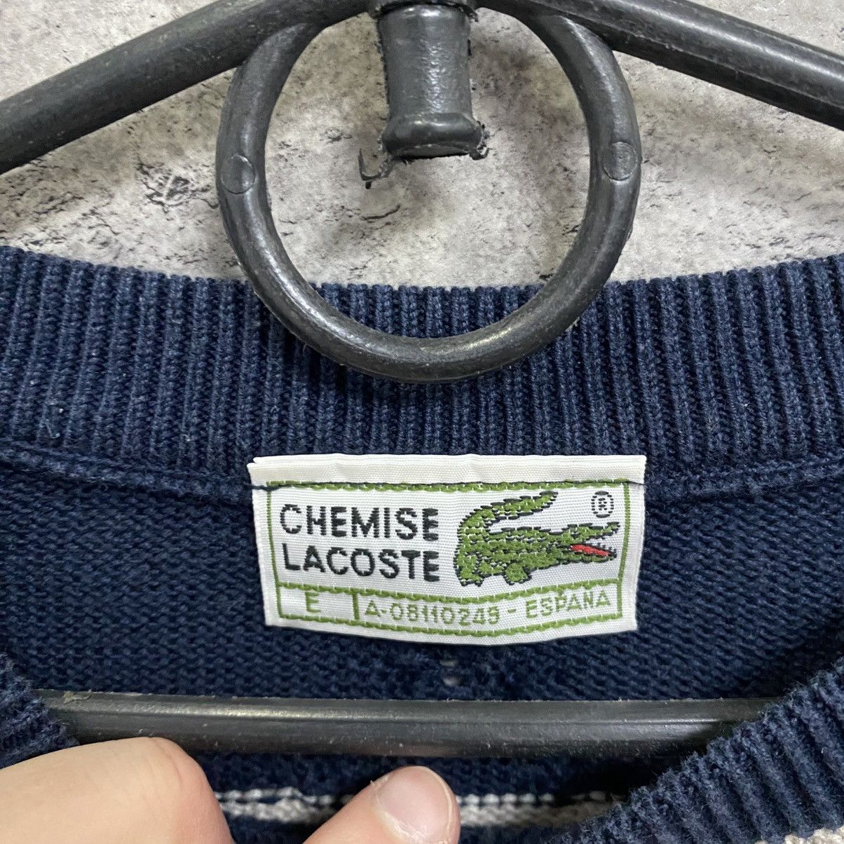 Lacoste 90’s Rare Vintage Lacoste Sweater Sweatshirt Hype Size US L / EU 52-54 / 3 - 6 Thumbnail