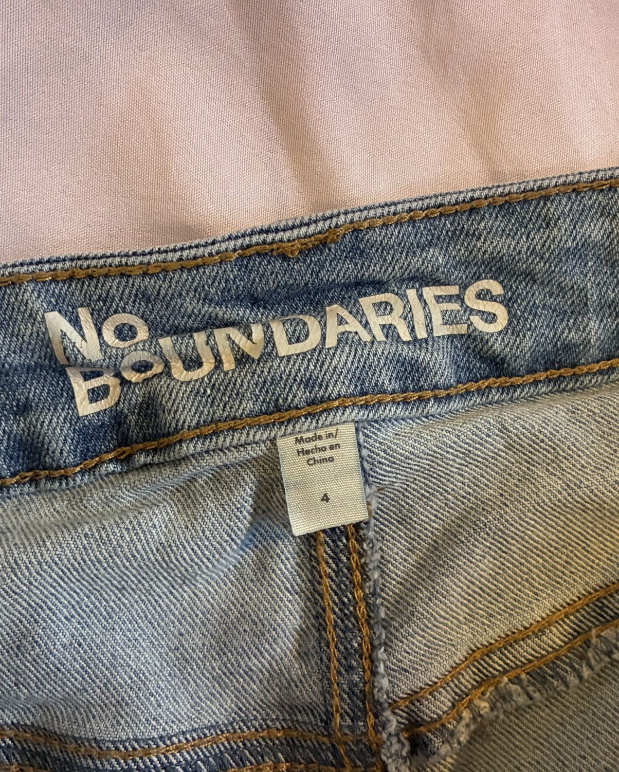 Other No Boundaries Lace Up Jeans Size 27" / US 4 / IT 40 - 4 Thumbnail