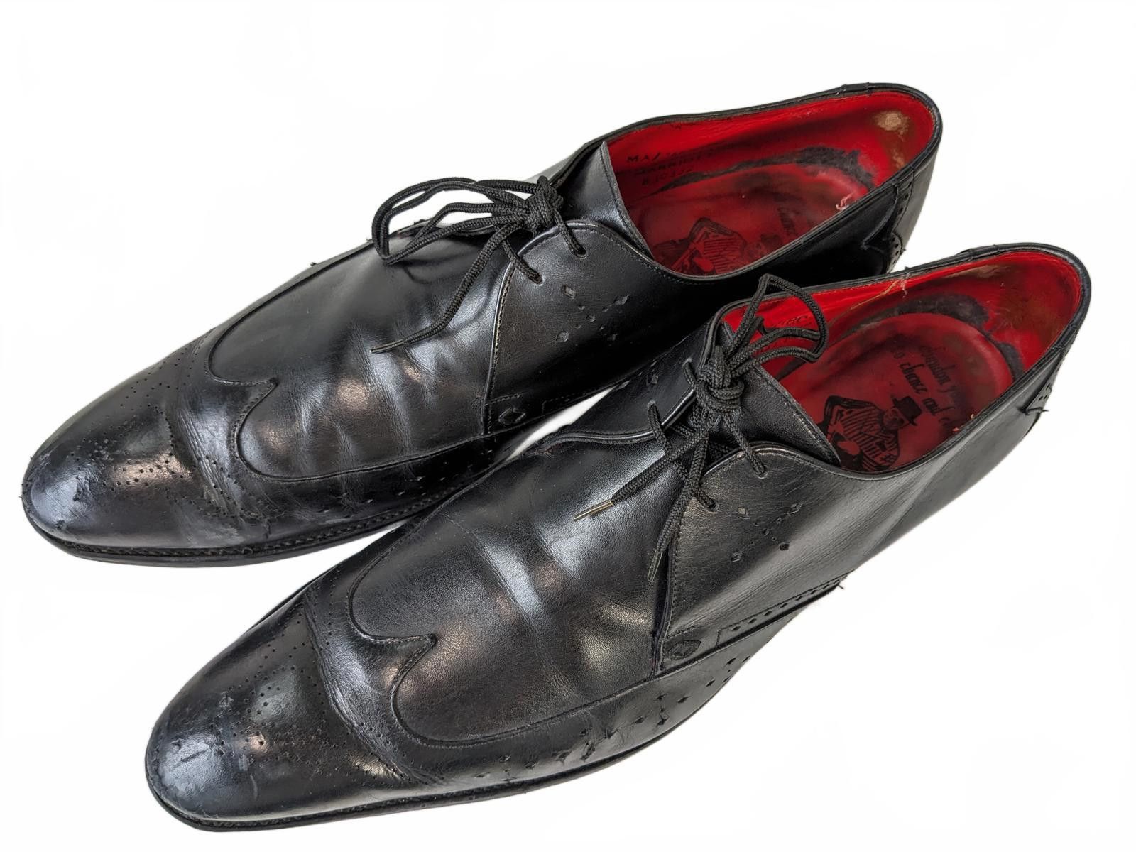 Jeffery West Jeffery West U.K. Oxford Brogue Men Leather Shoes US 10 Size US 10 / EU 43 - 3 Thumbnail