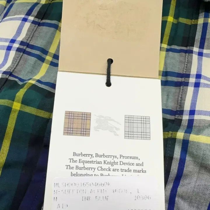 Burberry Burberry Burberry Plaid Print Long Sleeve Shirt for Men-25 Size US M / EU 48-50 / 2 - 4 Thumbnail