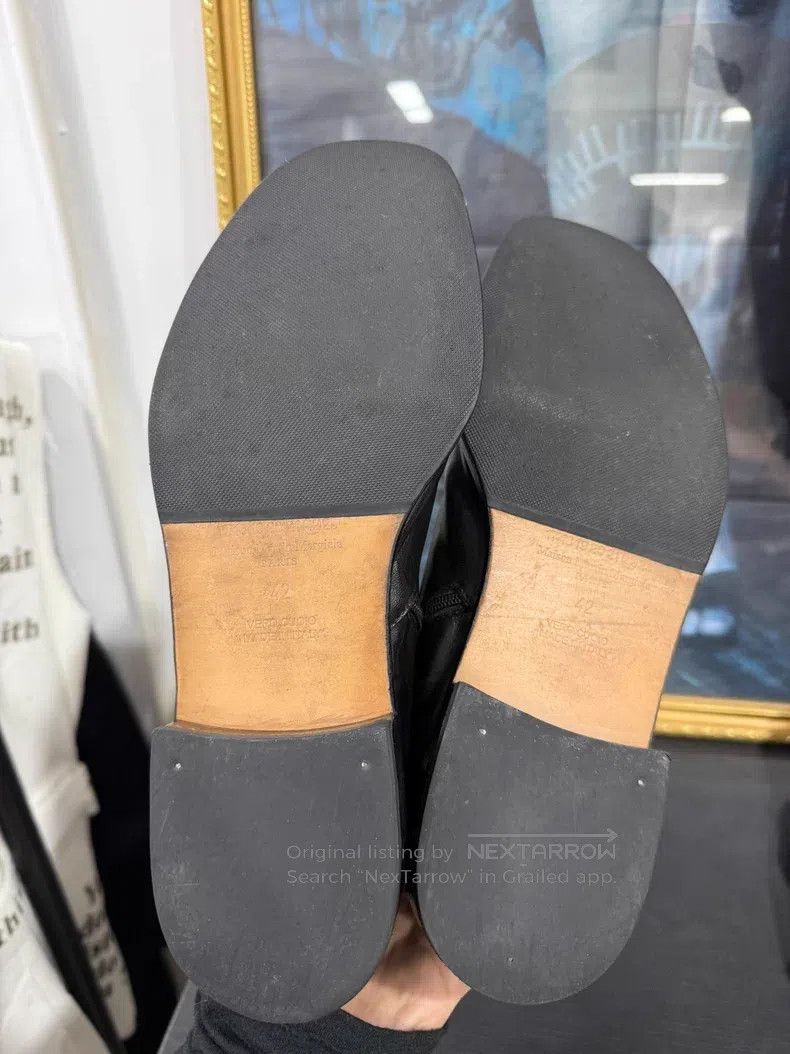 Maison Margiela Maison Margiela Hidden lace-up double-layer Chelsea boots Size US 9 / EU 42 - 7 Thumbnail