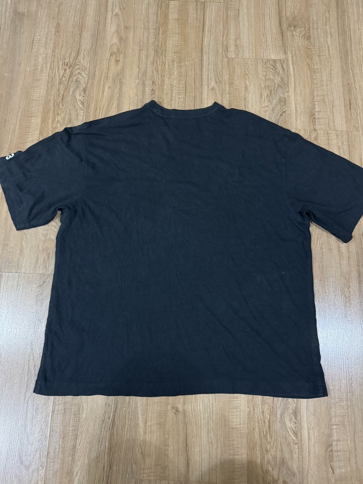 Adidas × Yohji Yamamoto YOHJI Y3 Black Signature TSHIRT Size US XL / EU 56 / 4 - 7 Thumbnail