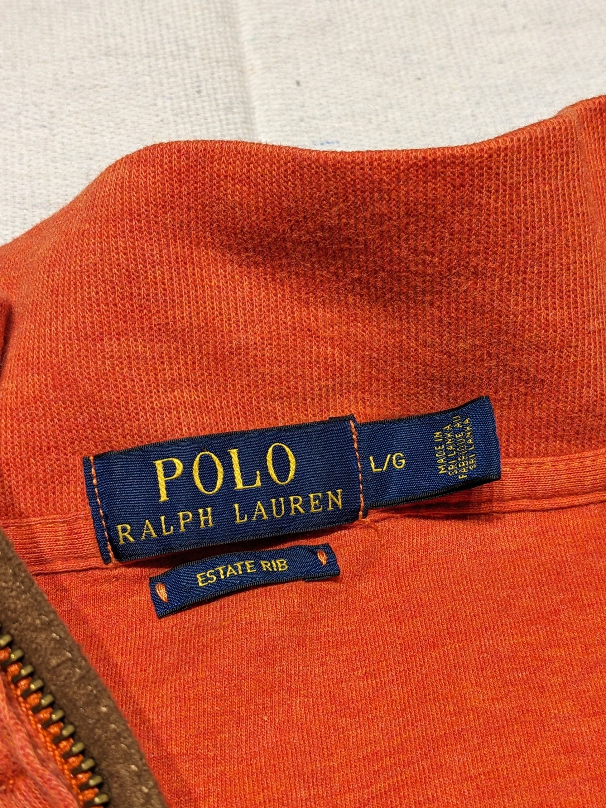 Polo Ralph Lauren Polo Estate Rib quarter zip orange men's L Size US L / EU 52-54 / 3 - 4 Thumbnail