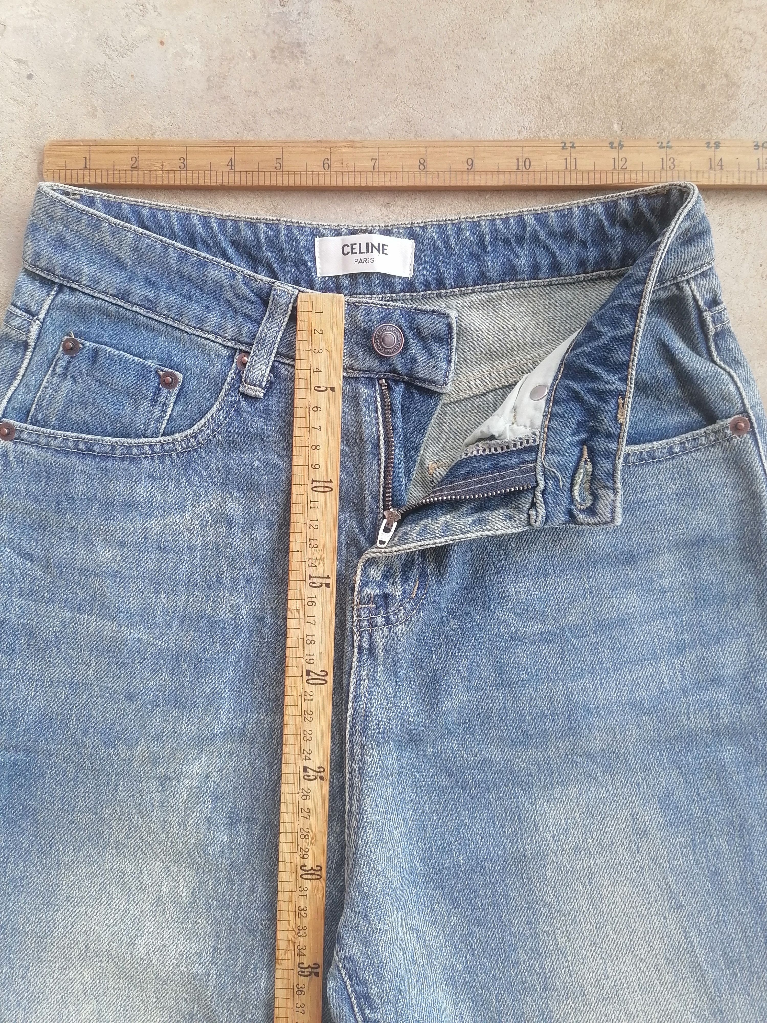 Celine Vintage Celine Loose Jeans Size 26" / US 2 / IT 38 - 2 Thumbnail
