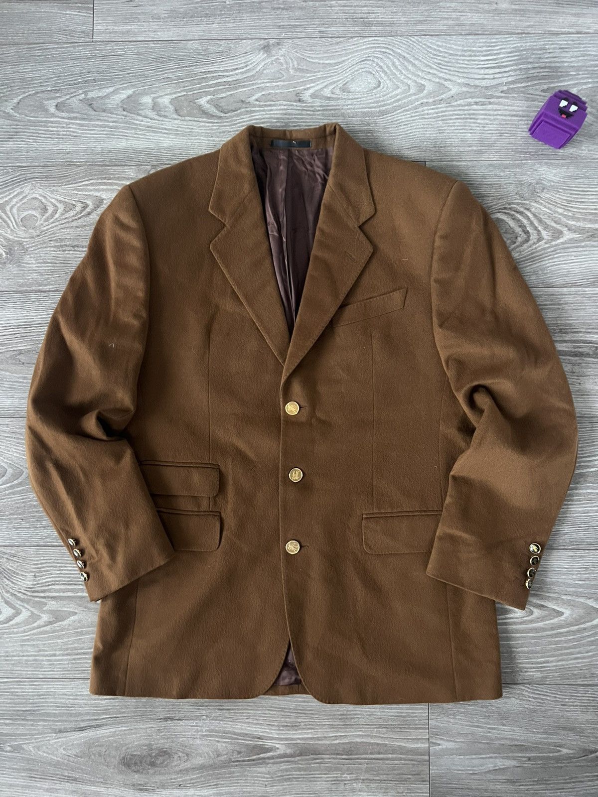 Burberry Very Rare Burberry Luxury Cashmere & Wool Exclusive Blazer Size 44R - 1 Thumbnail